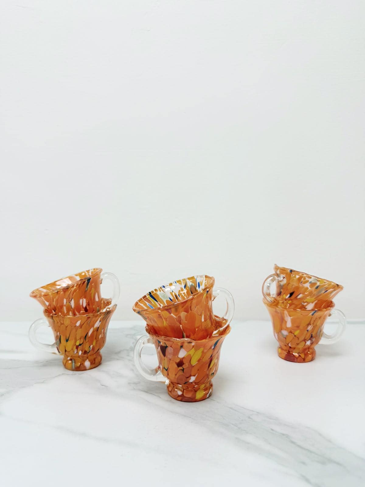 Murano Glass Mug | Certified Murano Glass | Made in Italy | Handmade Mug | Collection Campanella Caffè