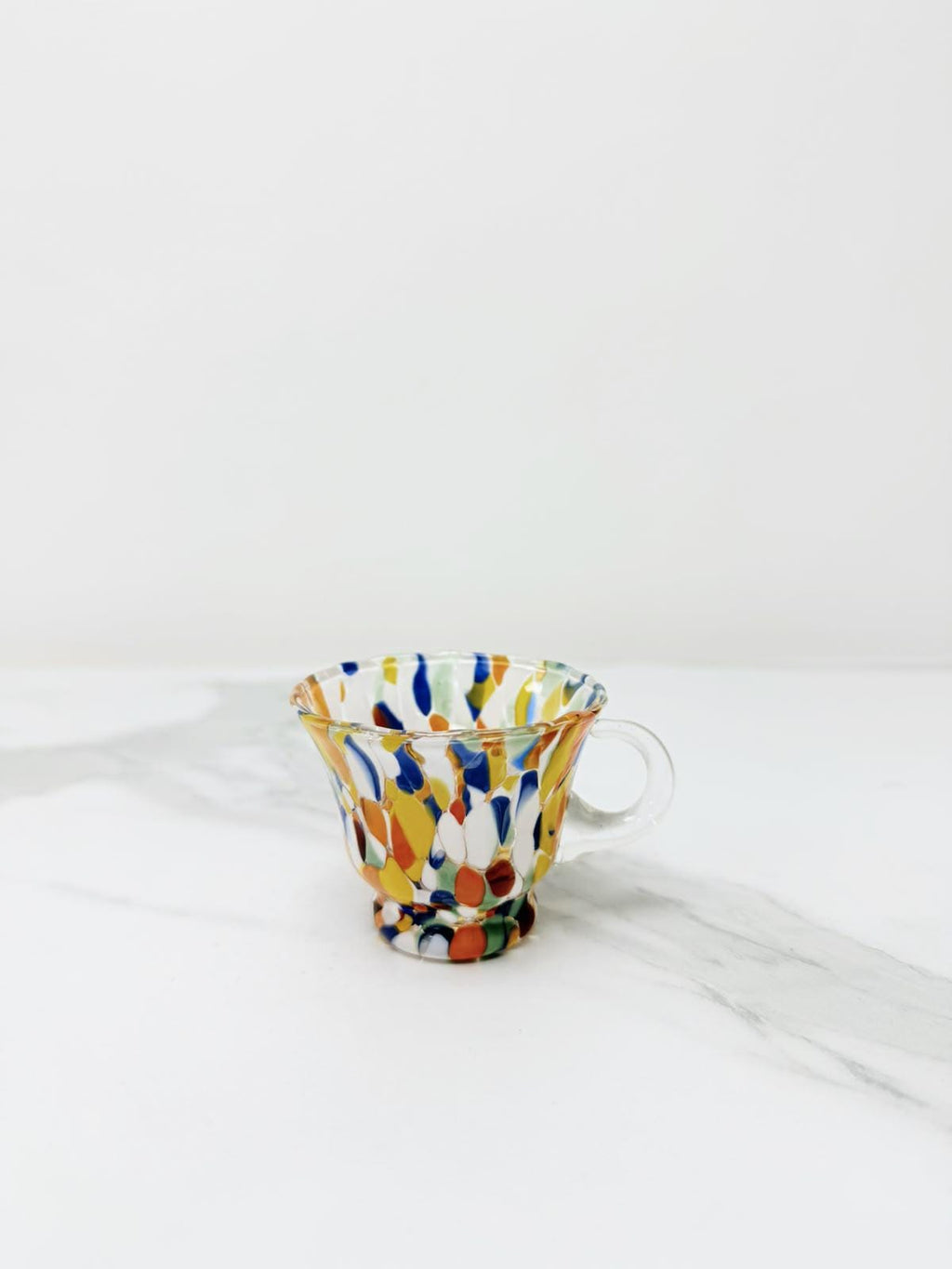Murano Glass Mug | Certified Murano Glass | Made in Italy | Handmade Mug | Collection Campanella Caffè