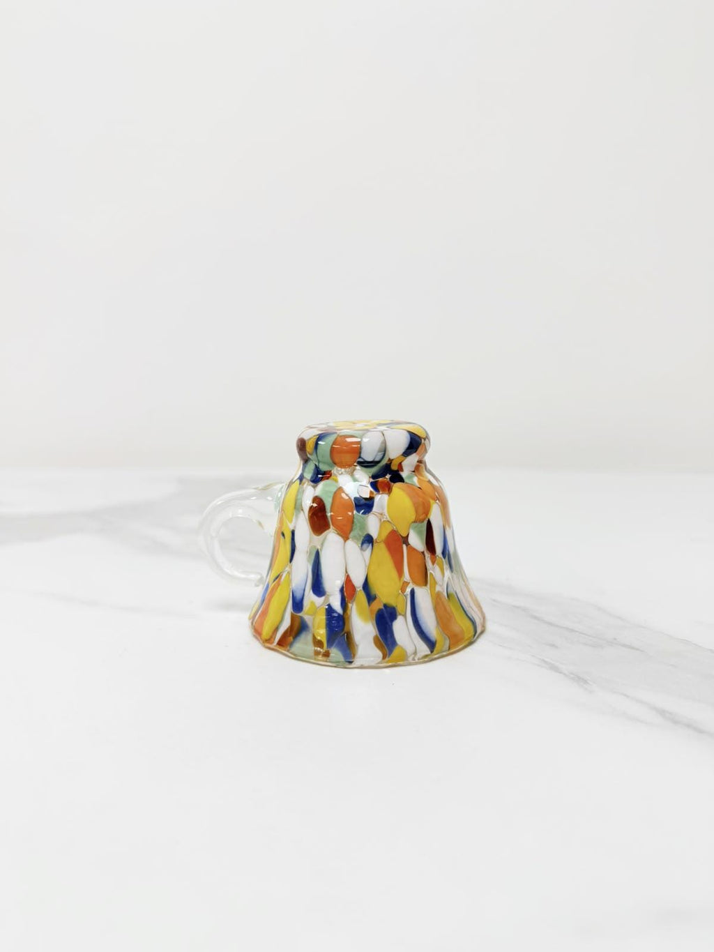 Murano Glass Mug | Certified Murano Glass | Made in Italy | Handmade Mug | Collection Campanella Caffè
