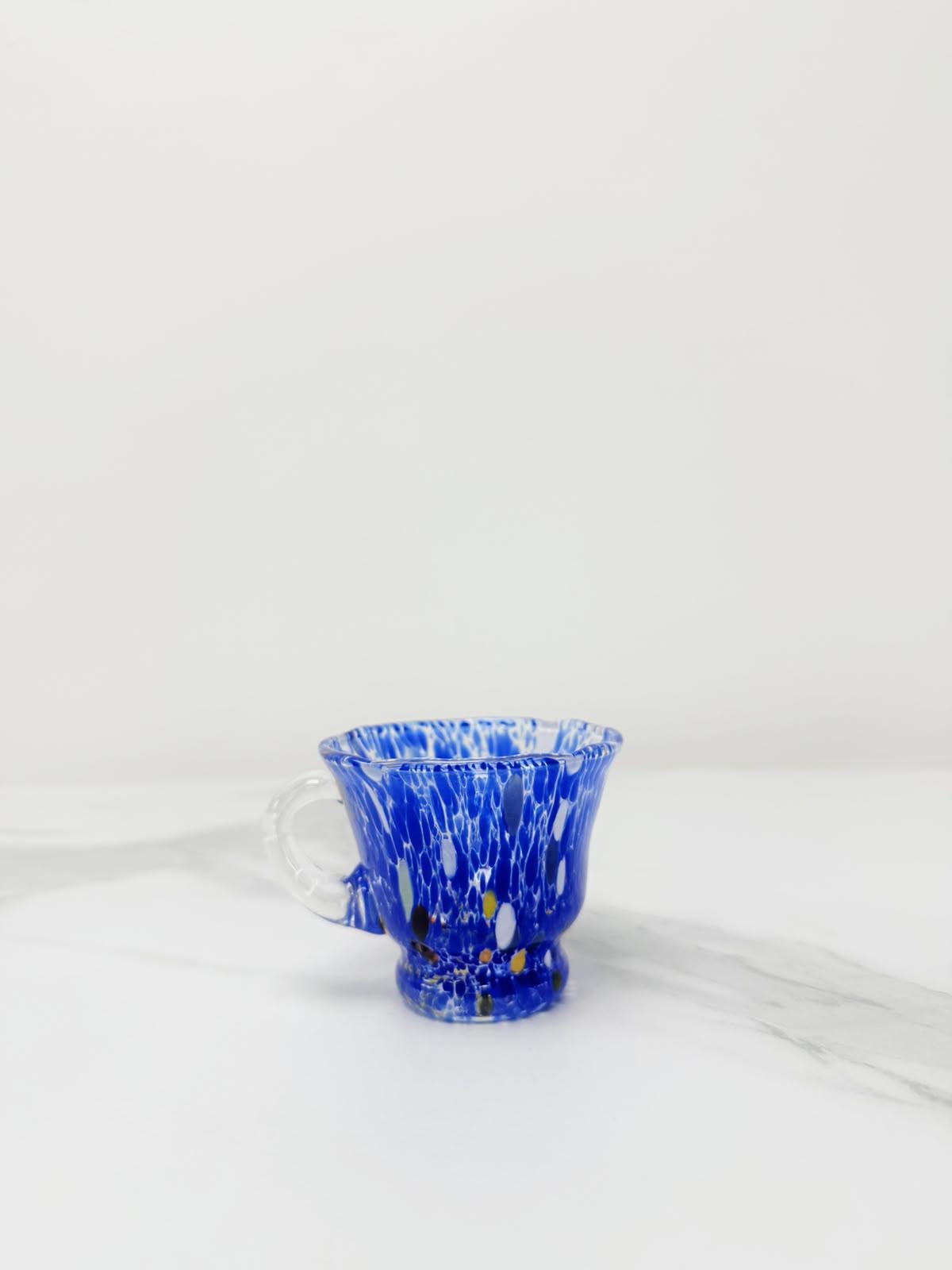 Murano Glass Mug | Certified Murano Glass | Made in Italy | Handmade Mug | Collection Campanella Caffè