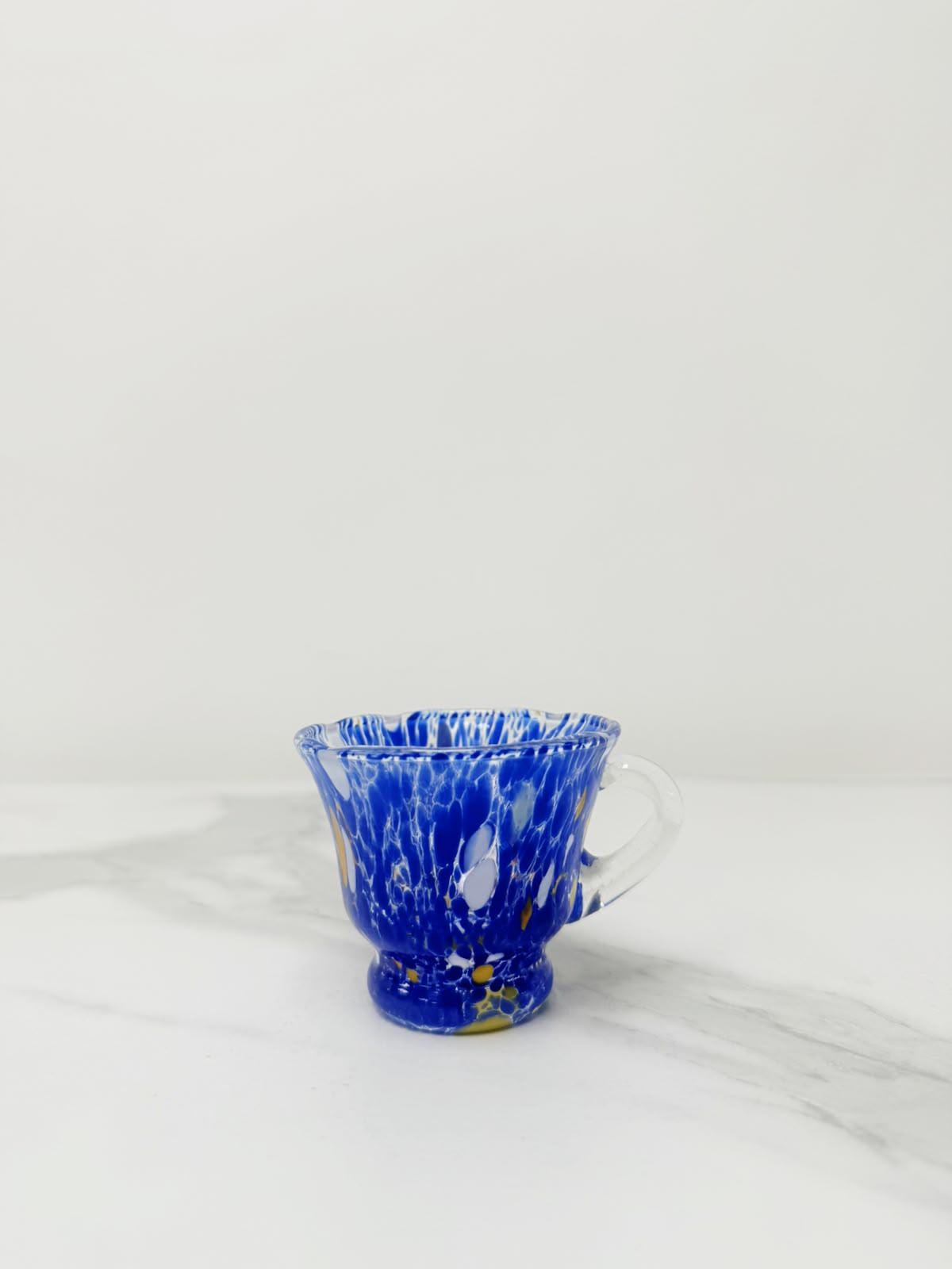 Murano Glass Mug | Certified Murano Glass | Made in Italy | Handmade Mug | Collection Campanella Caffè