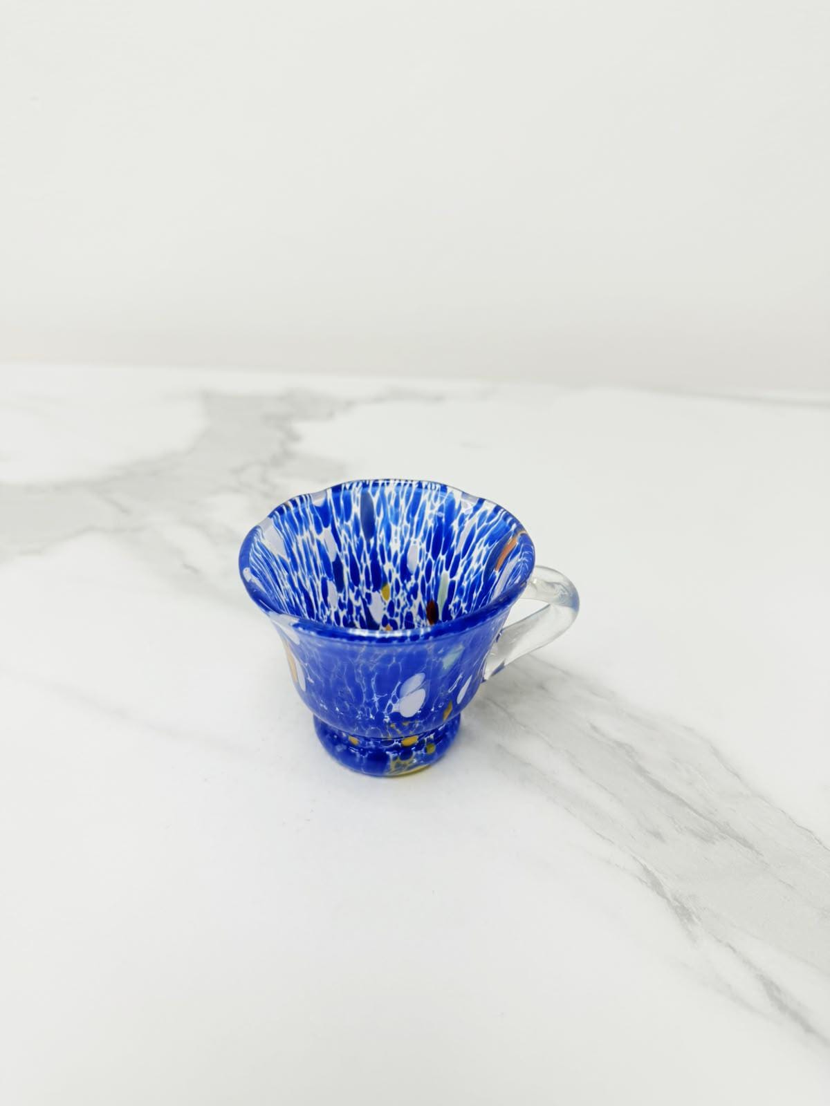 Murano Glass Mug | Certified Murano Glass | Made in Italy | Handmade Mug | Collection Campanella Caffè