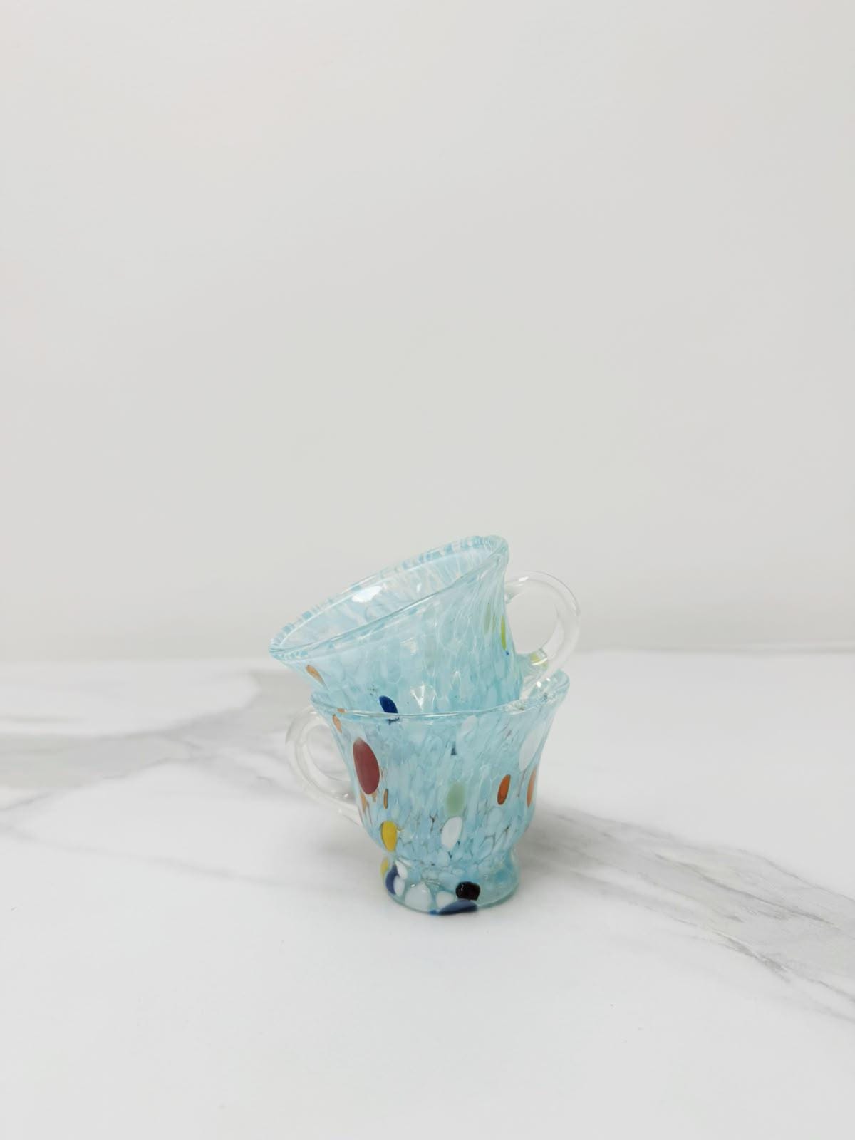 Murano Glass Mug | Certified Murano Glass | Made in Italy | Handmade Mug | Collection Campanella Caffè