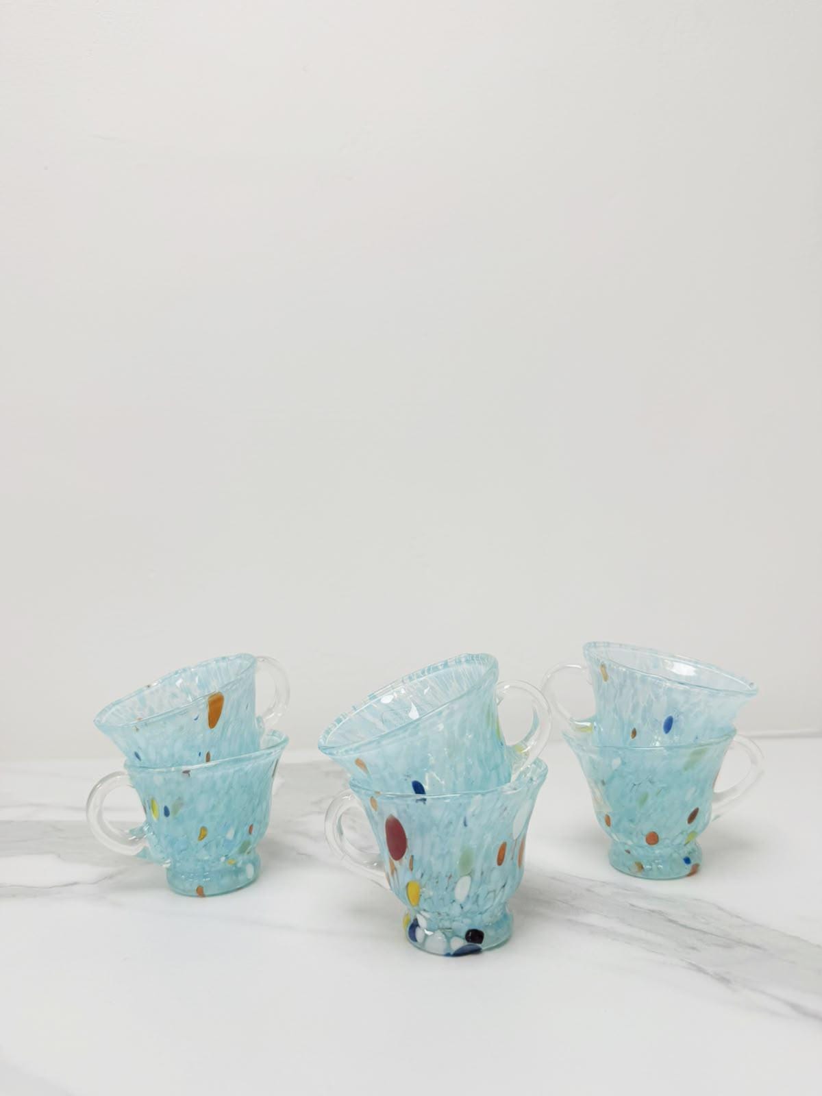 Murano Glass Mug | Certified Murano Glass | Made in Italy | Handmade Mug | Collection Campanella Caffè