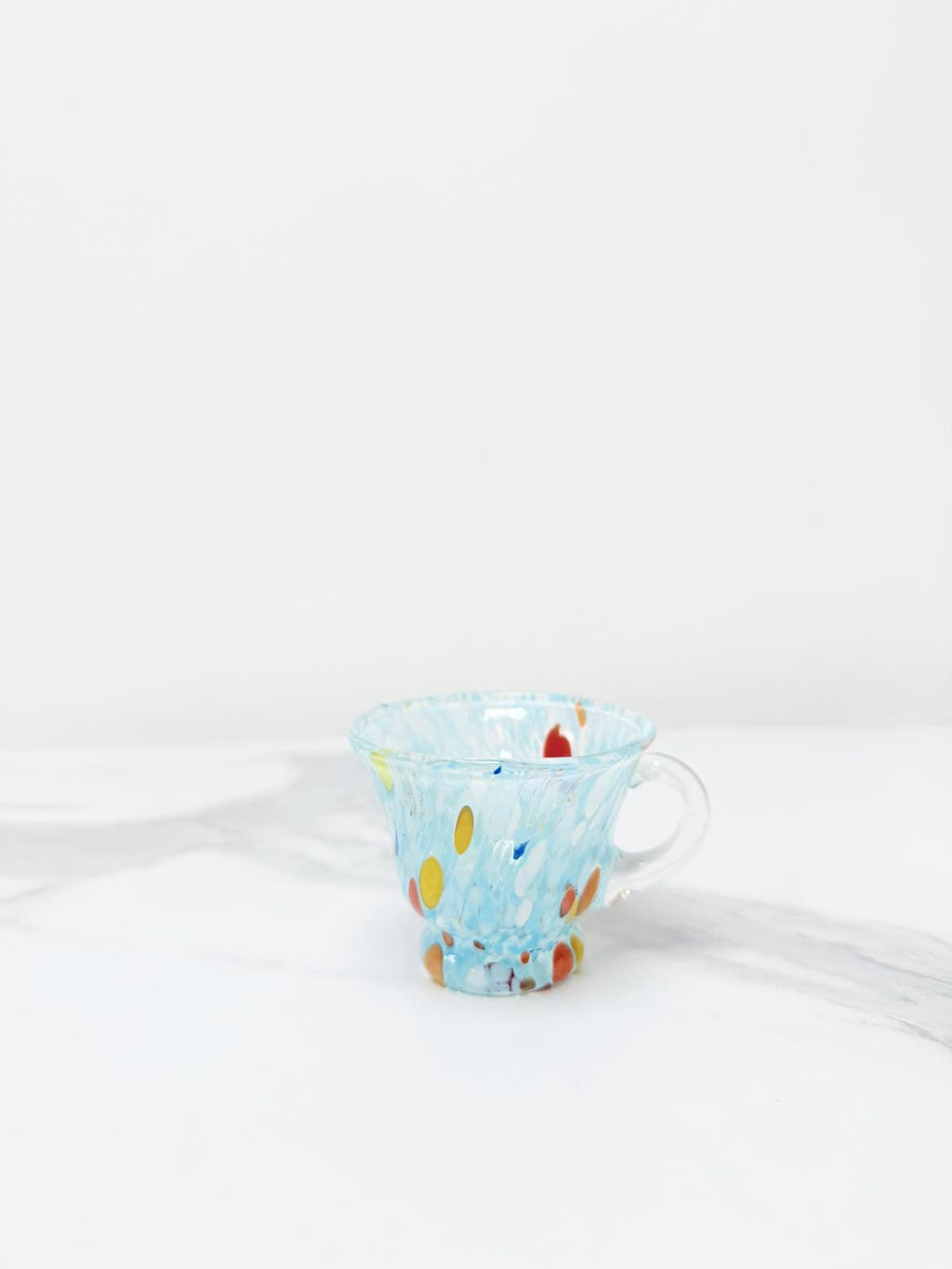 Murano Glass Mug | Certified Murano Glass | Made in Italy | Handmade Mug | Collection Campanella Caffè