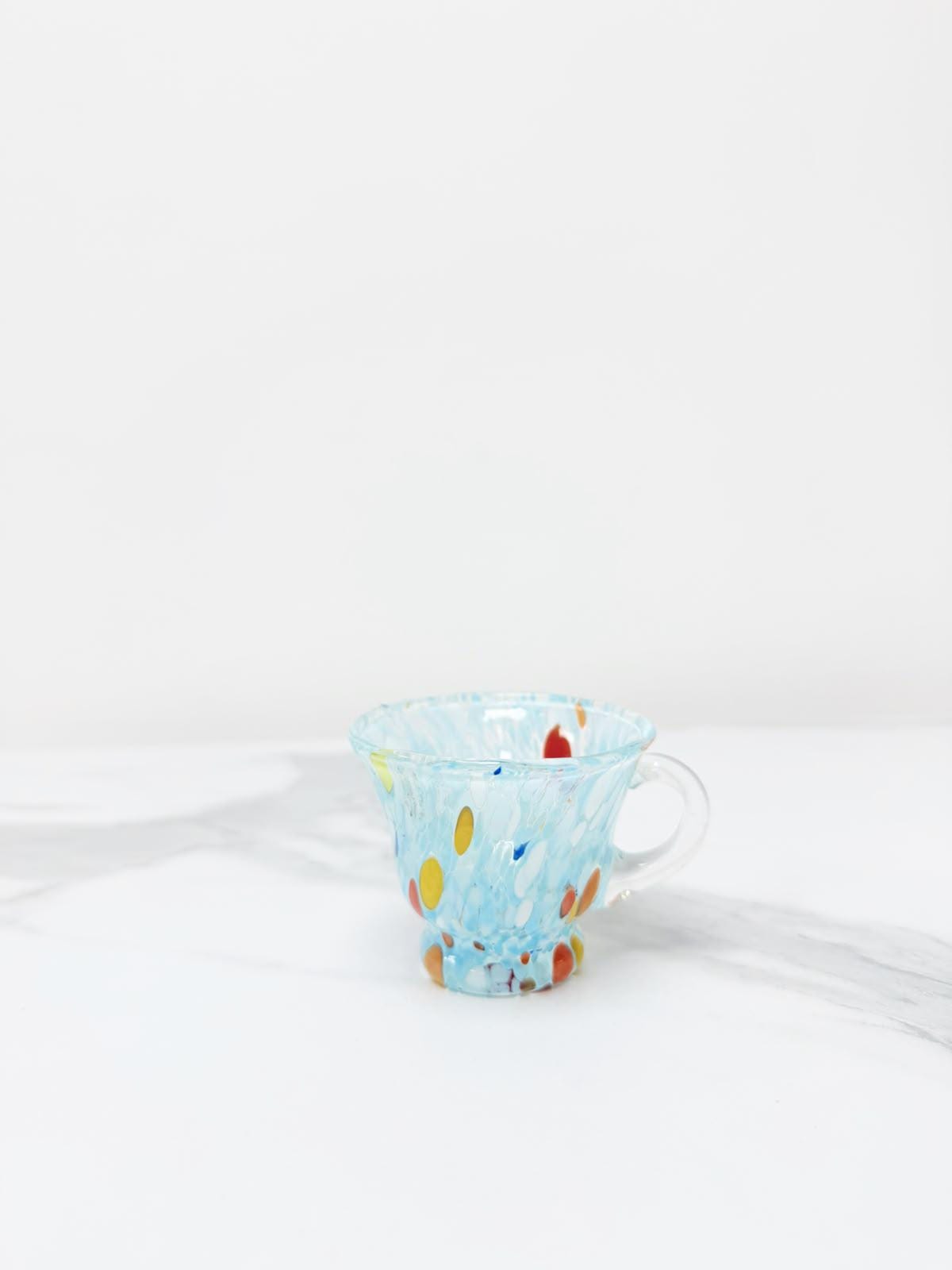 Murano Glass Mug | Certified Murano Glass | Made in Italy | Handmade Mug | Collection Campanella Caffè