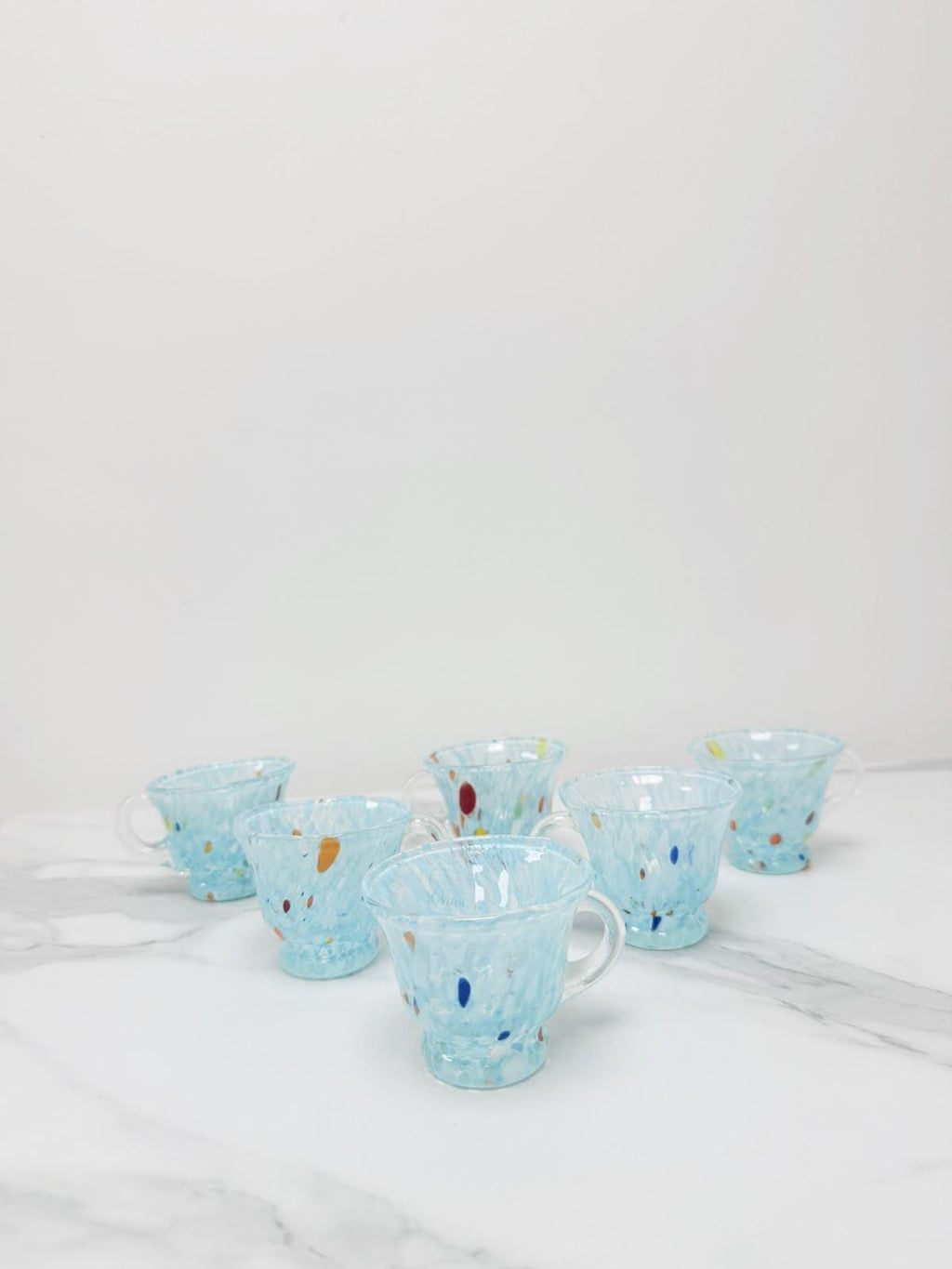Murano Glass Mug | Certified Murano Glass | Made in Italy | Handmade Mug | Collection Campanella Caffè
