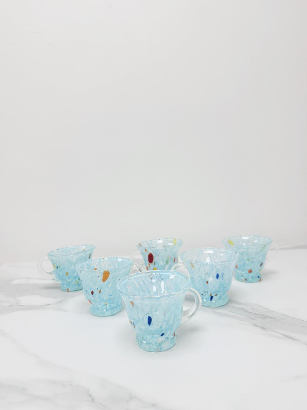 Murano Glass Mug | Certified Murano Glass | Made in Italy | Handmade Mug | Collection Campanella Caffè