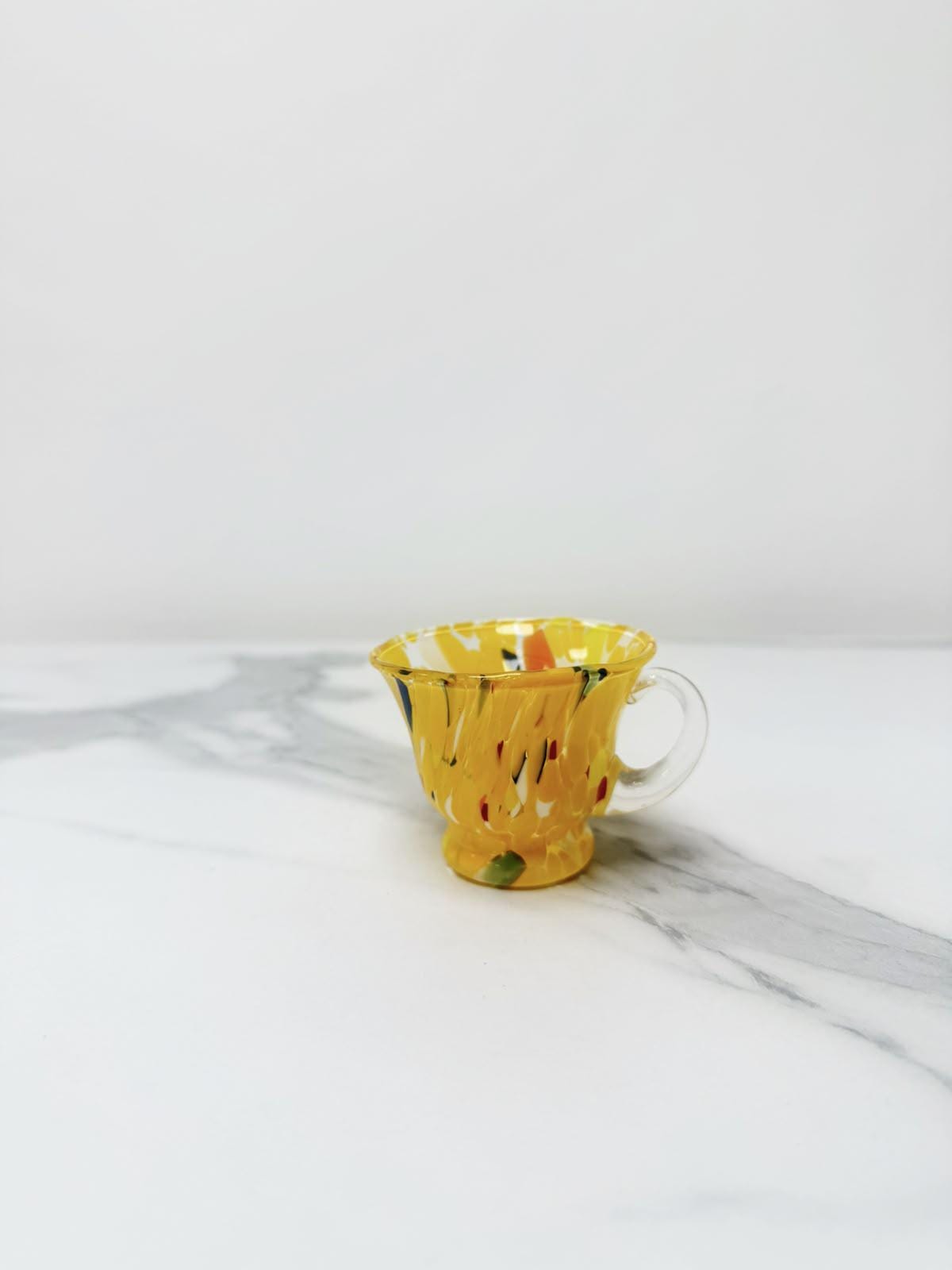 Murano Glass Mug | Certified Murano Glass | Made in Italy | Handmade Mug | Collection Campanella Caffè