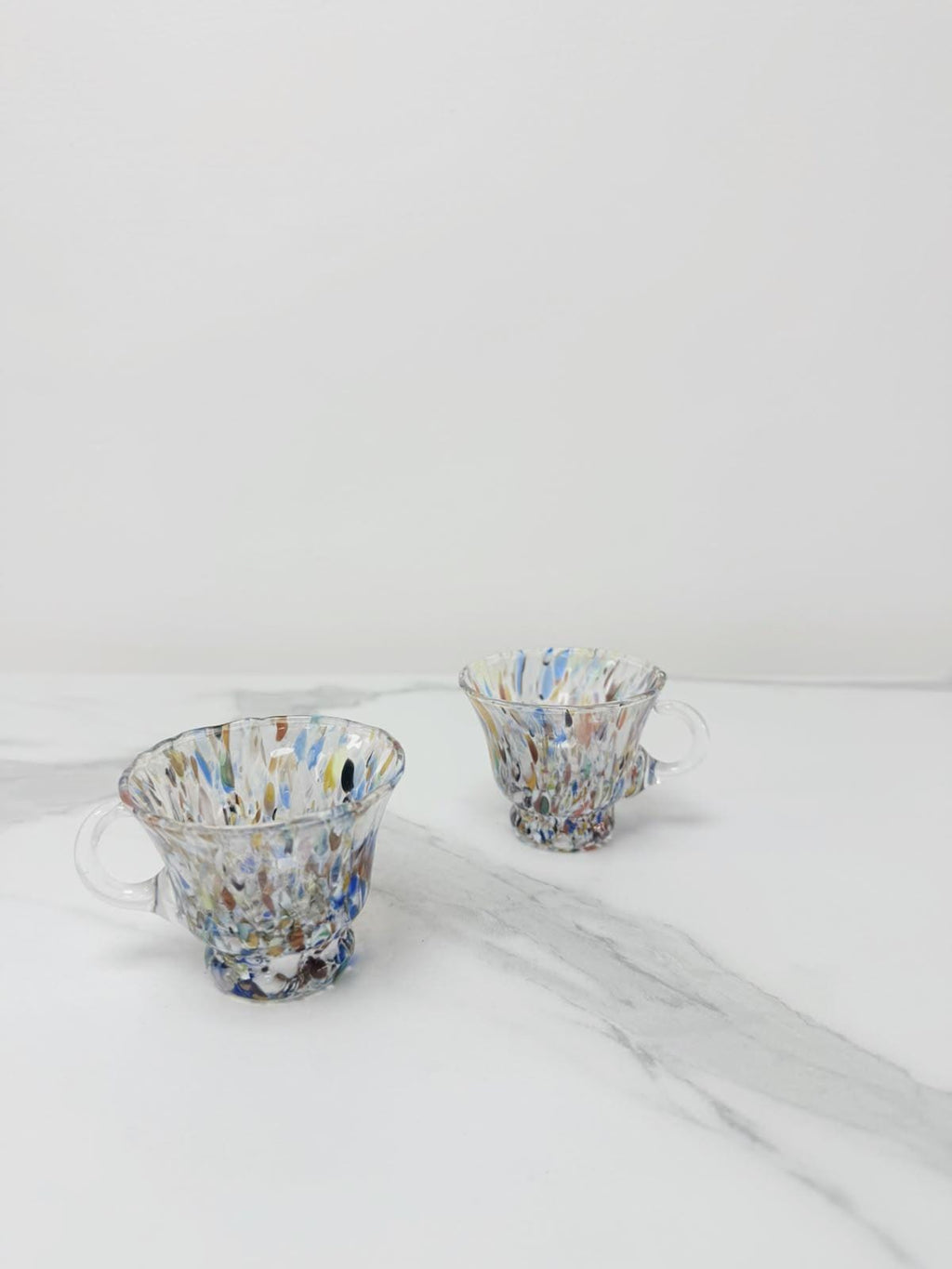 Murano Glass Mug | Certified Murano Glass | Made in Italy | Handmade Mug | Collection Campanella Caffè
