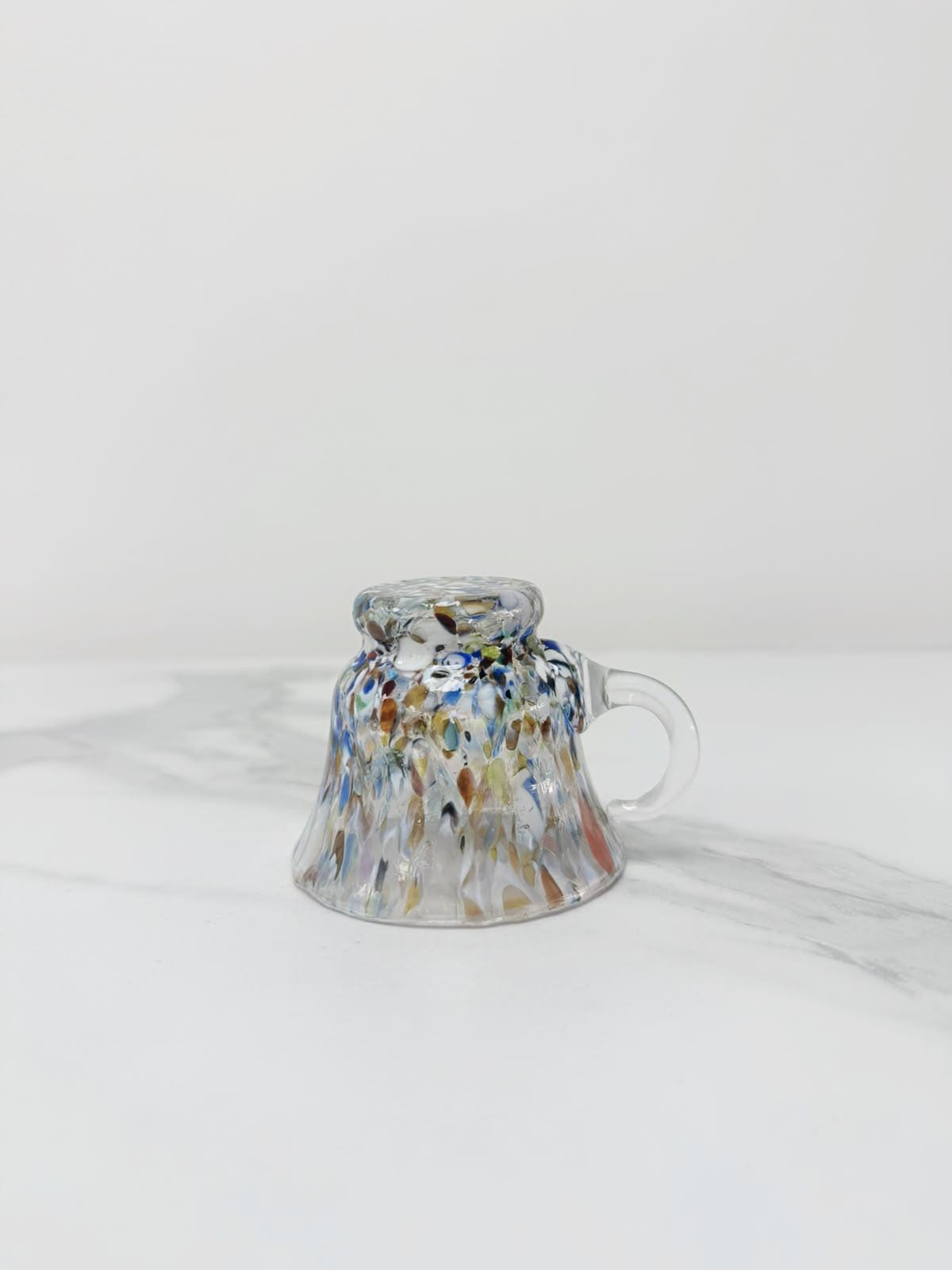 Murano Glass Mug | Certified Murano Glass | Made in Italy | Handmade Mug | Collection Campanella Caffè
