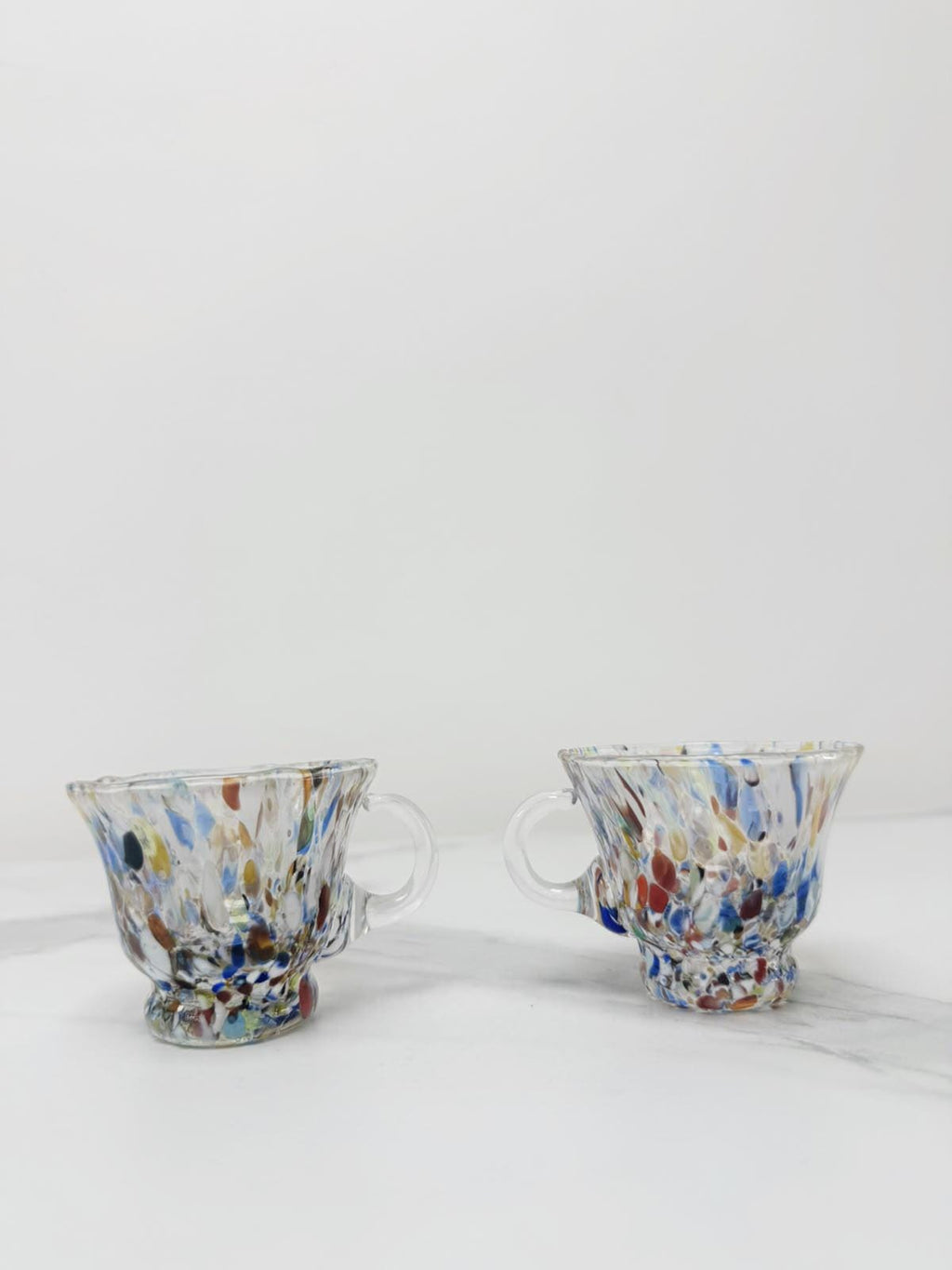 Murano Glass Mug | Certified Murano Glass | Made in Italy | Handmade Mug | Collection Campanella Caffè
