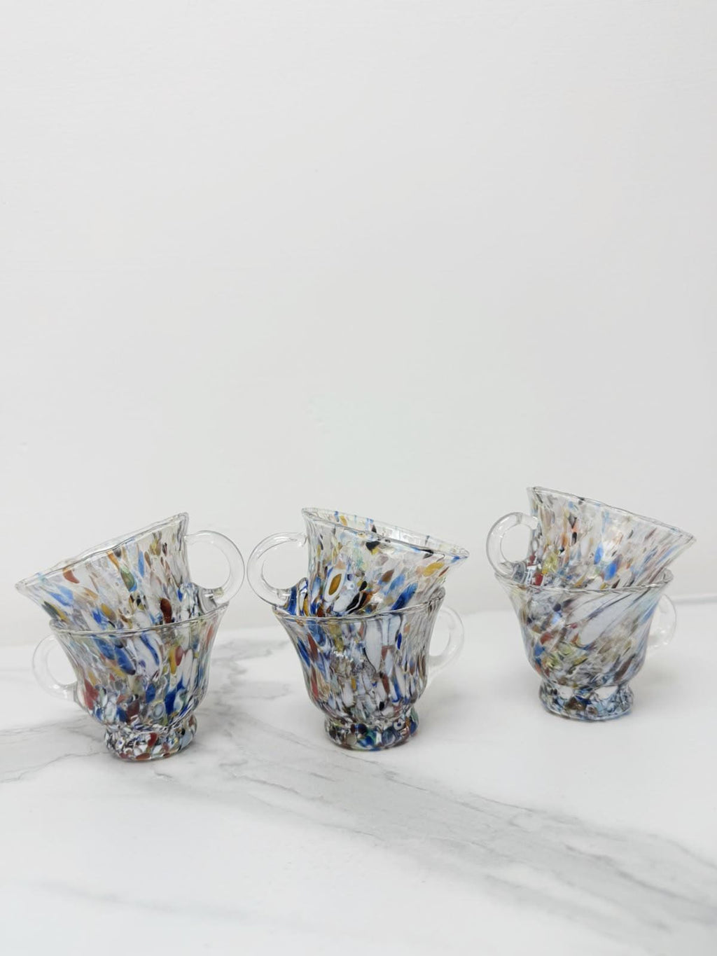 Murano Glass Mug | Certified Murano Glass | Made in Italy | Handmade Mug | Collection Campanella Caffè