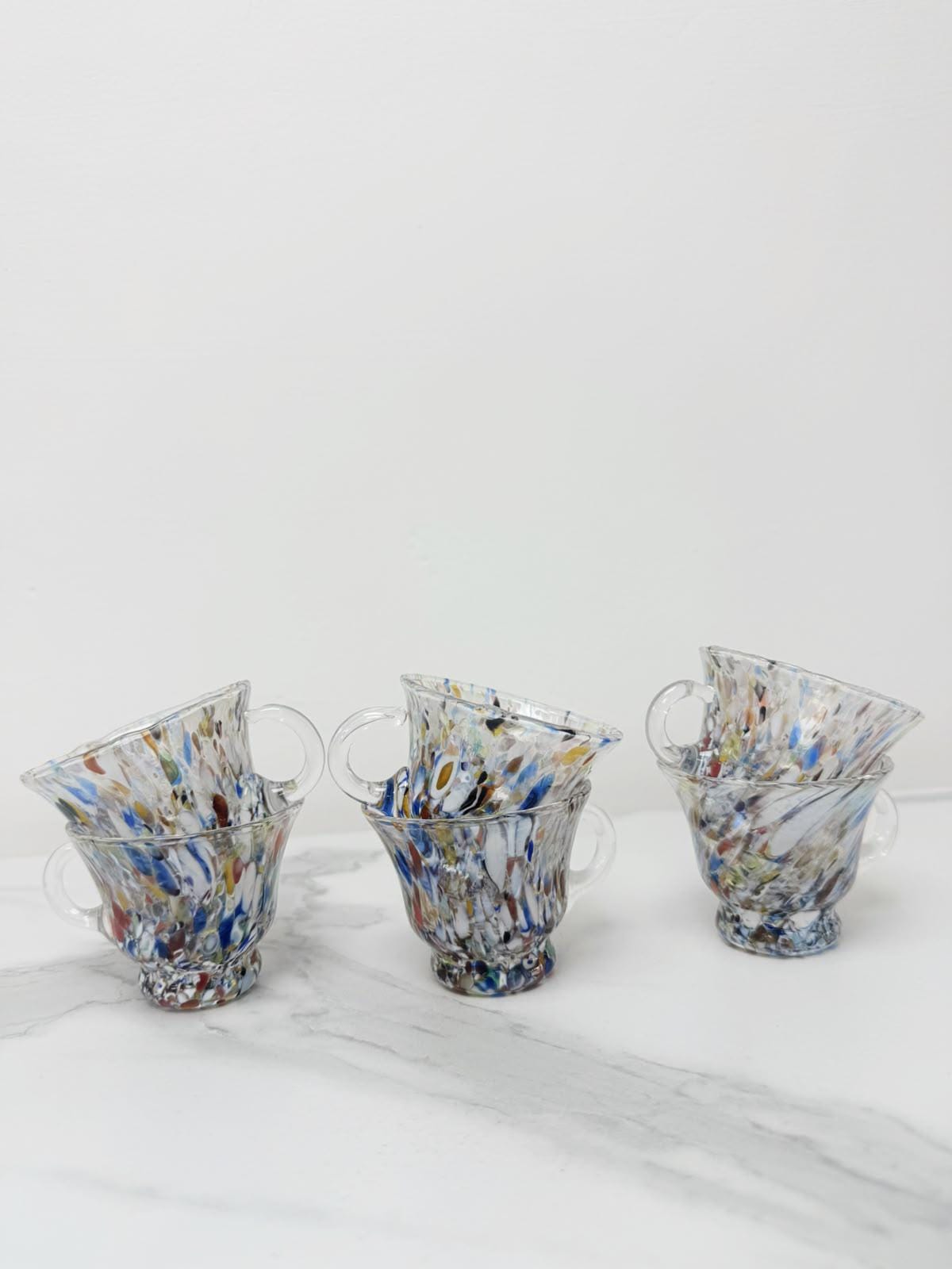 Murano Glass Mug | Certified Murano Glass | Made in Italy | Handmade Mug | Collection Campanella Caffè
