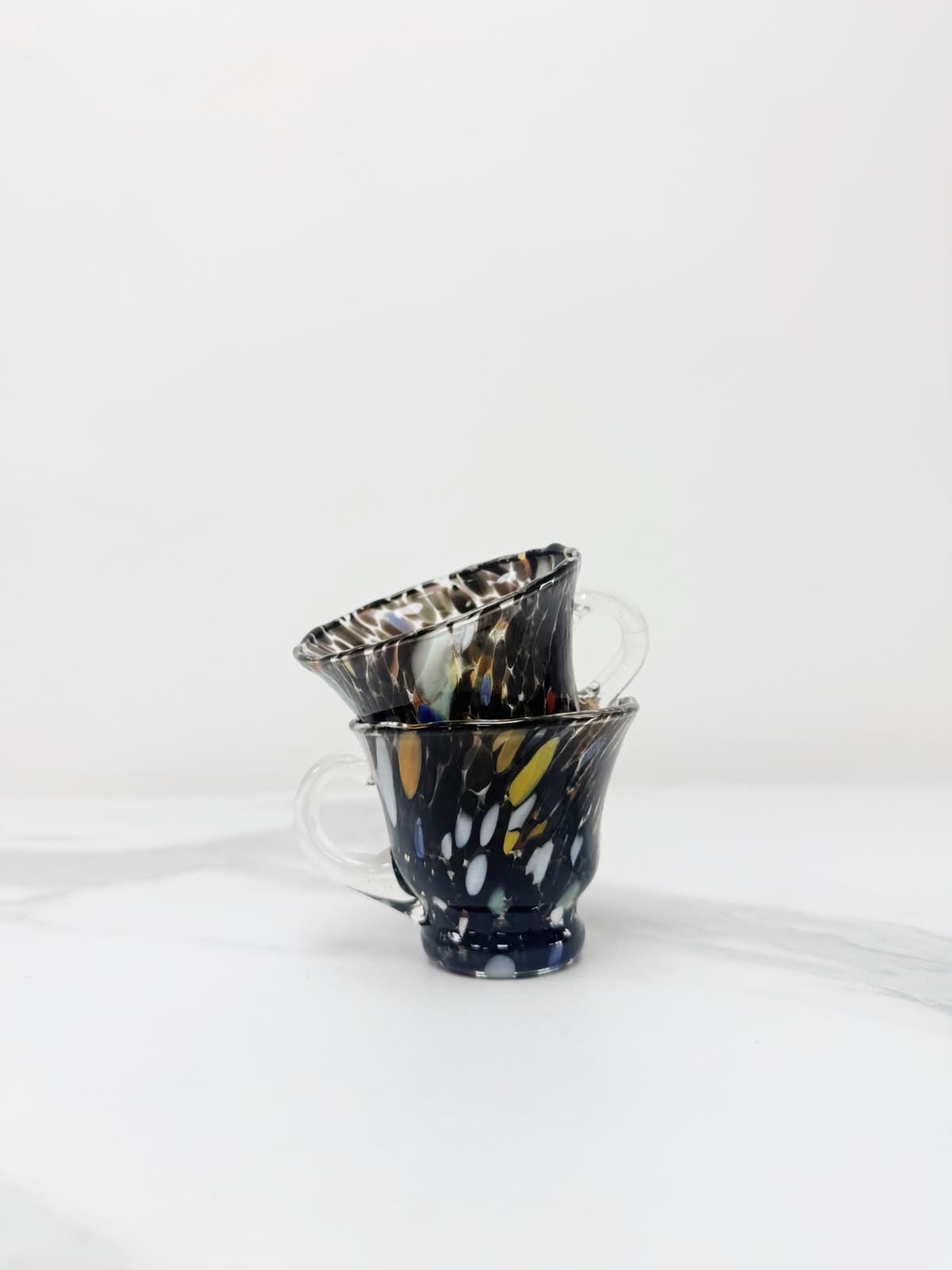 Murano Glass Mug | Certified Murano Glass | Made in Italy | Handmade Mug | Collection Campanella Caffè