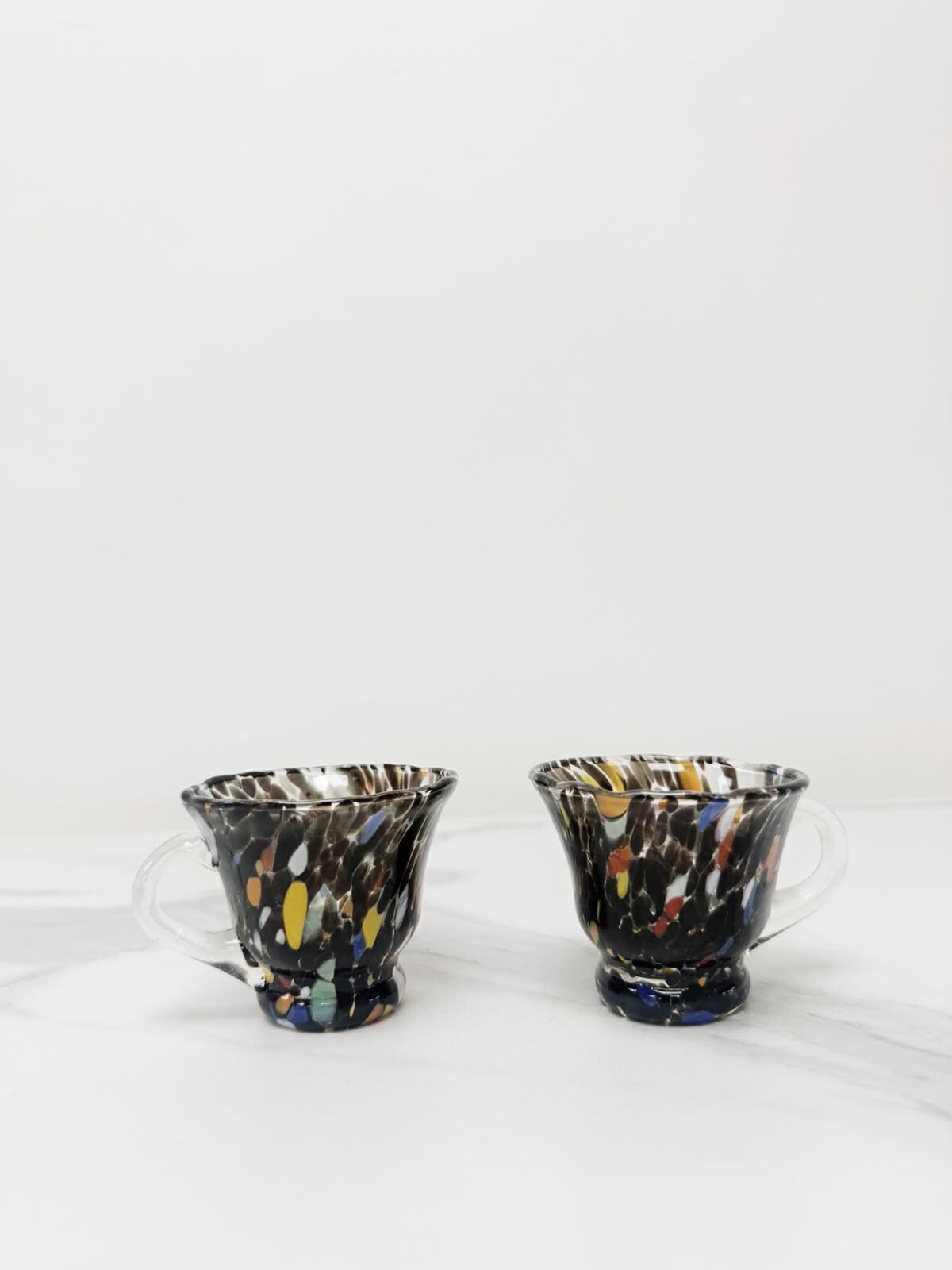 Murano Glass Mug | Certified Murano Glass | Made in Italy | Handmade Mug | Collection Campanella Caffè