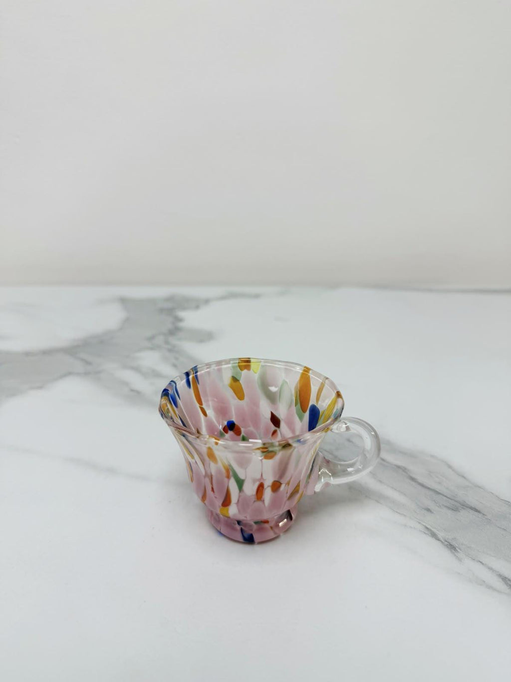 Murano Glass Mug | Certified Murano Glass | Made in Italy | Handmade Mug | Collection Campanella Caffè