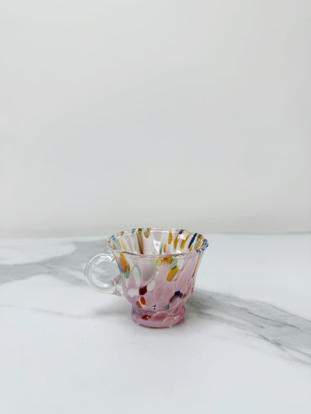 Murano Glass Mug | Certified Murano Glass | Made in Italy | Handmade Mug | Collection Campanella Caffè