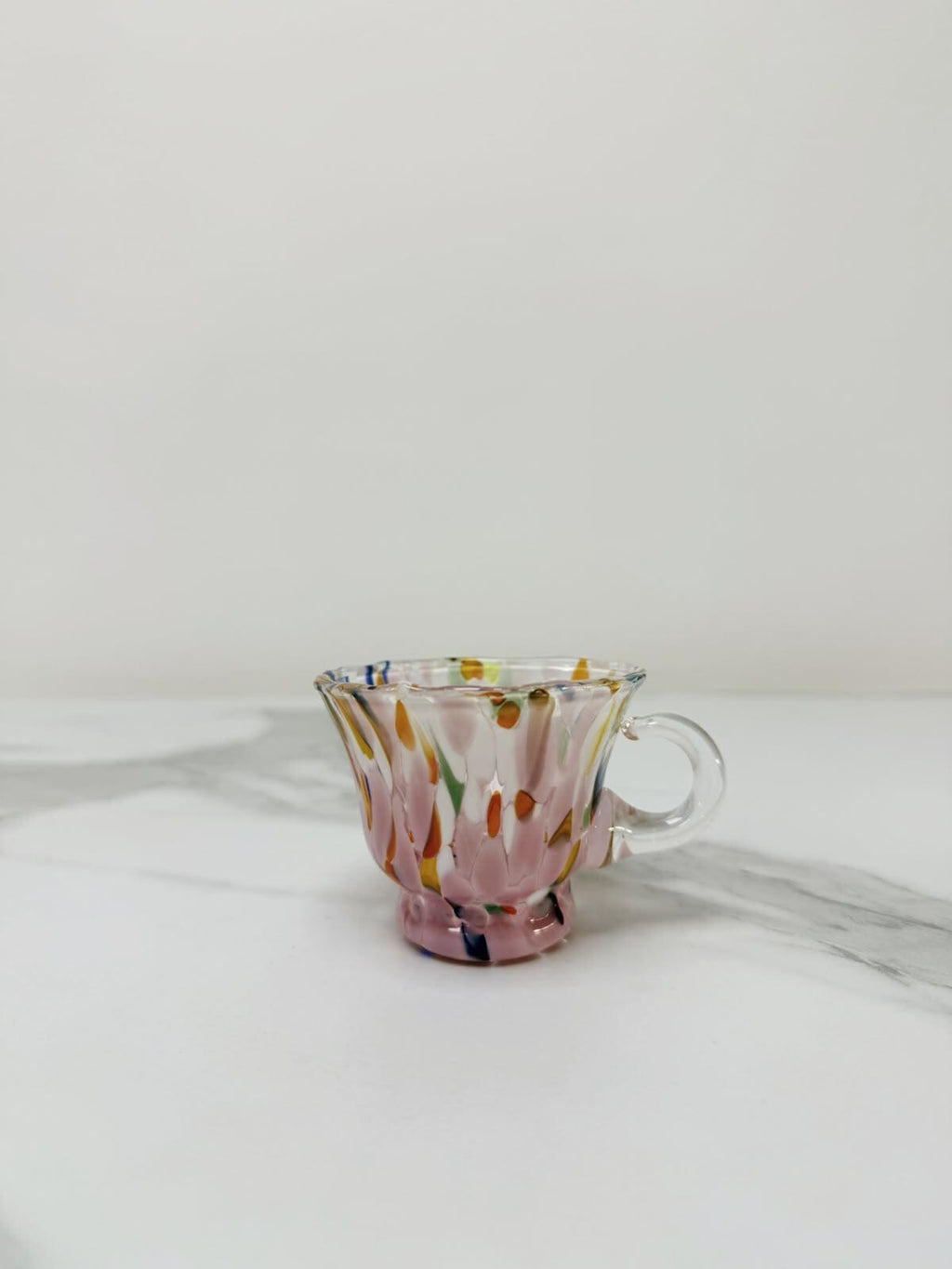 Murano Glass Mug | Certified Murano Glass | Made in Italy | Handmade Mug | Collection Campanella Caffè