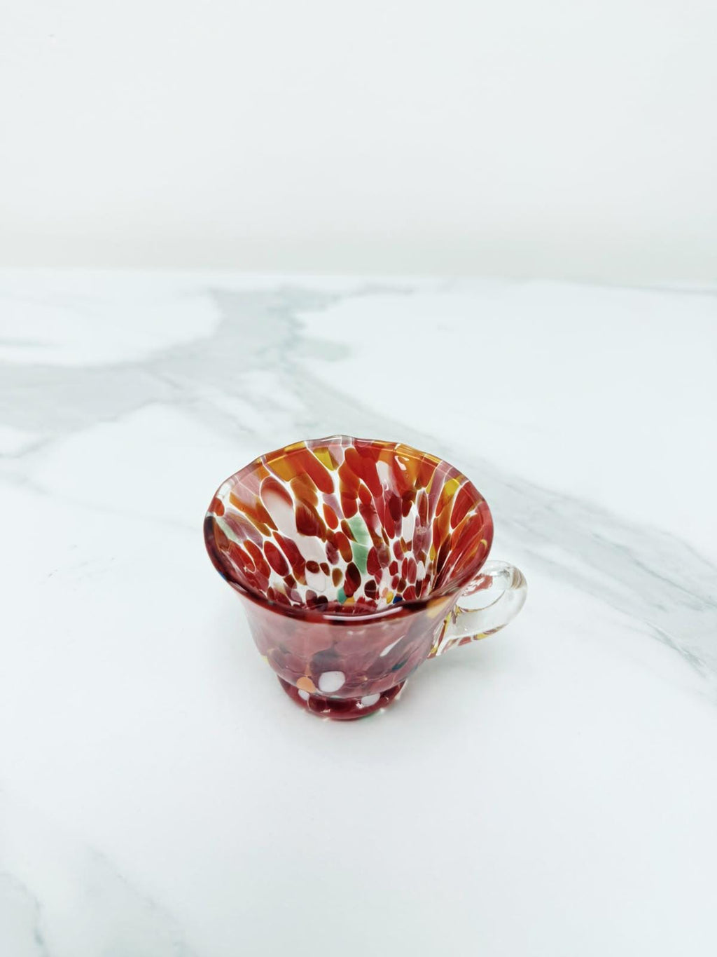 Murano Glass Mug | Certified Murano Glass | Made in Italy | Handmade Mug | Collection Campanella Caffè