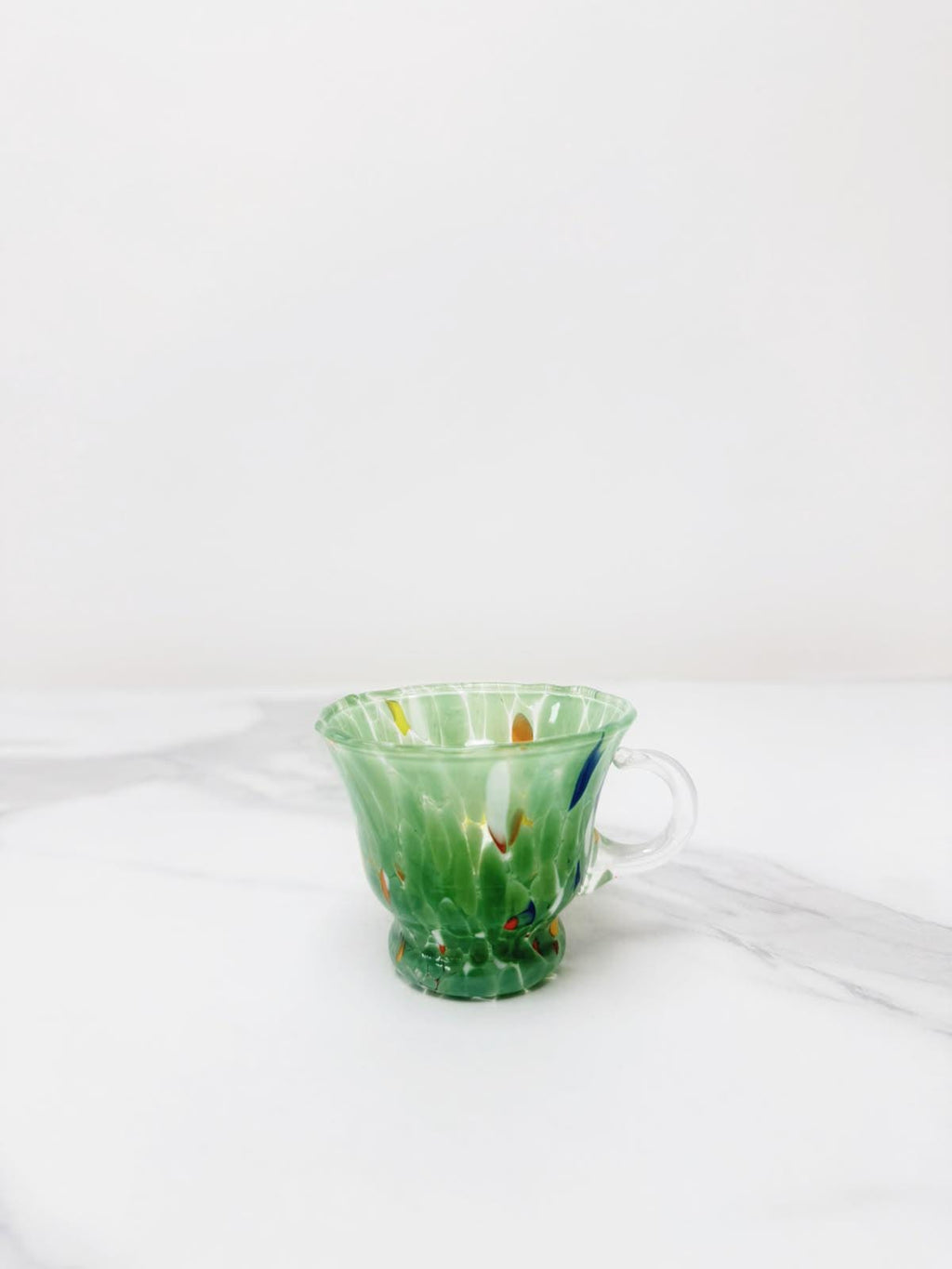 Murano Glass Mug | Certified Murano Glass | Made in Italy | Handmade Mug | Collection Campanella Caffè