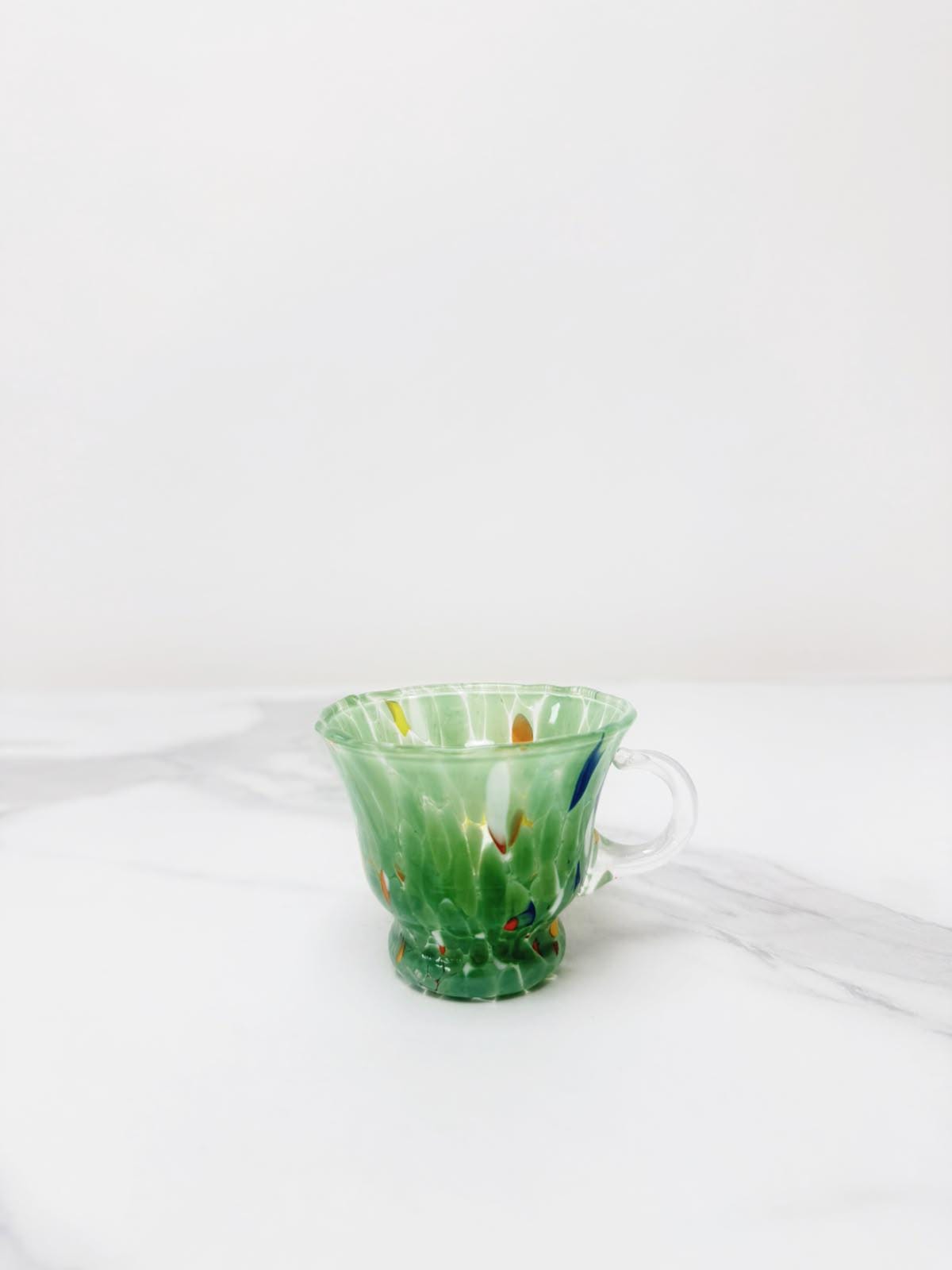 Murano Glass Mug | Certified Murano Glass | Made in Italy | Handmade Mug | Collection Campanella Caffè