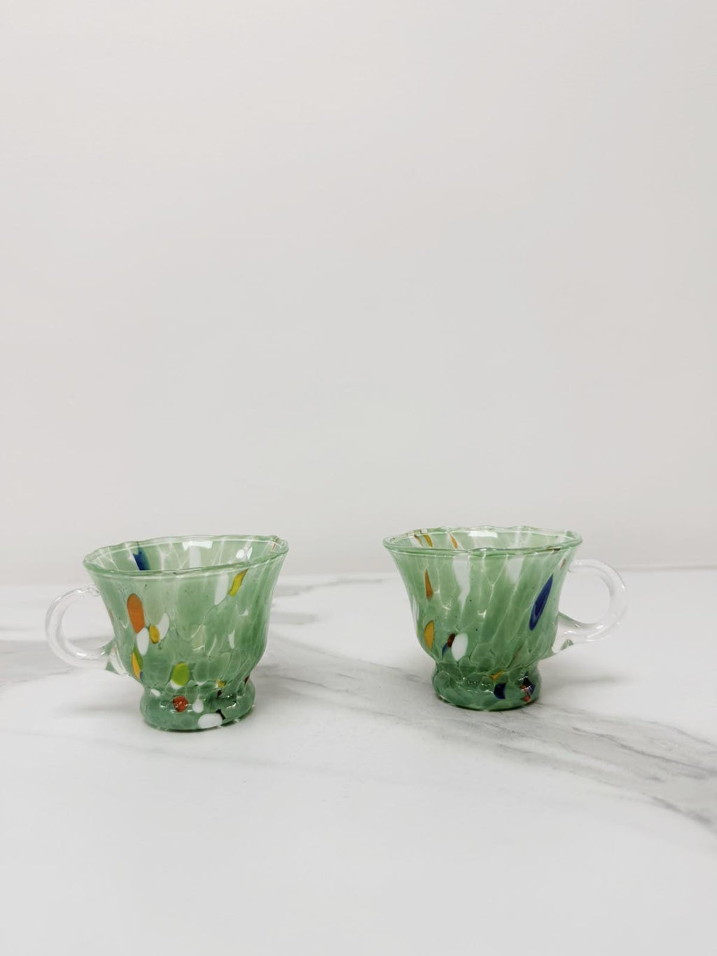 Murano Glass Mug | Certified Murano Glass | Made in Italy | Handmade Mug | Collection Campanella Caffè