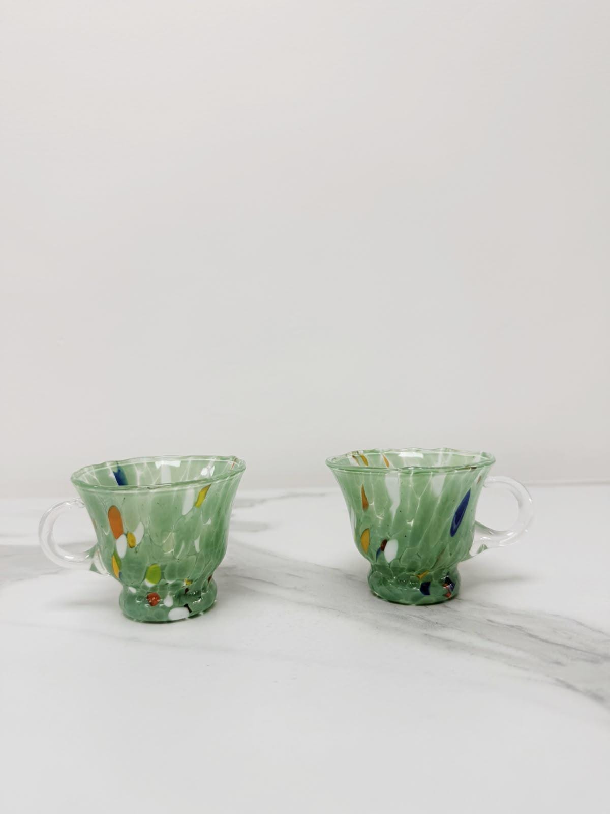 Murano Glass Mug | Certified Murano Glass | Made in Italy | Handmade Mug | Collection Campanella Caffè