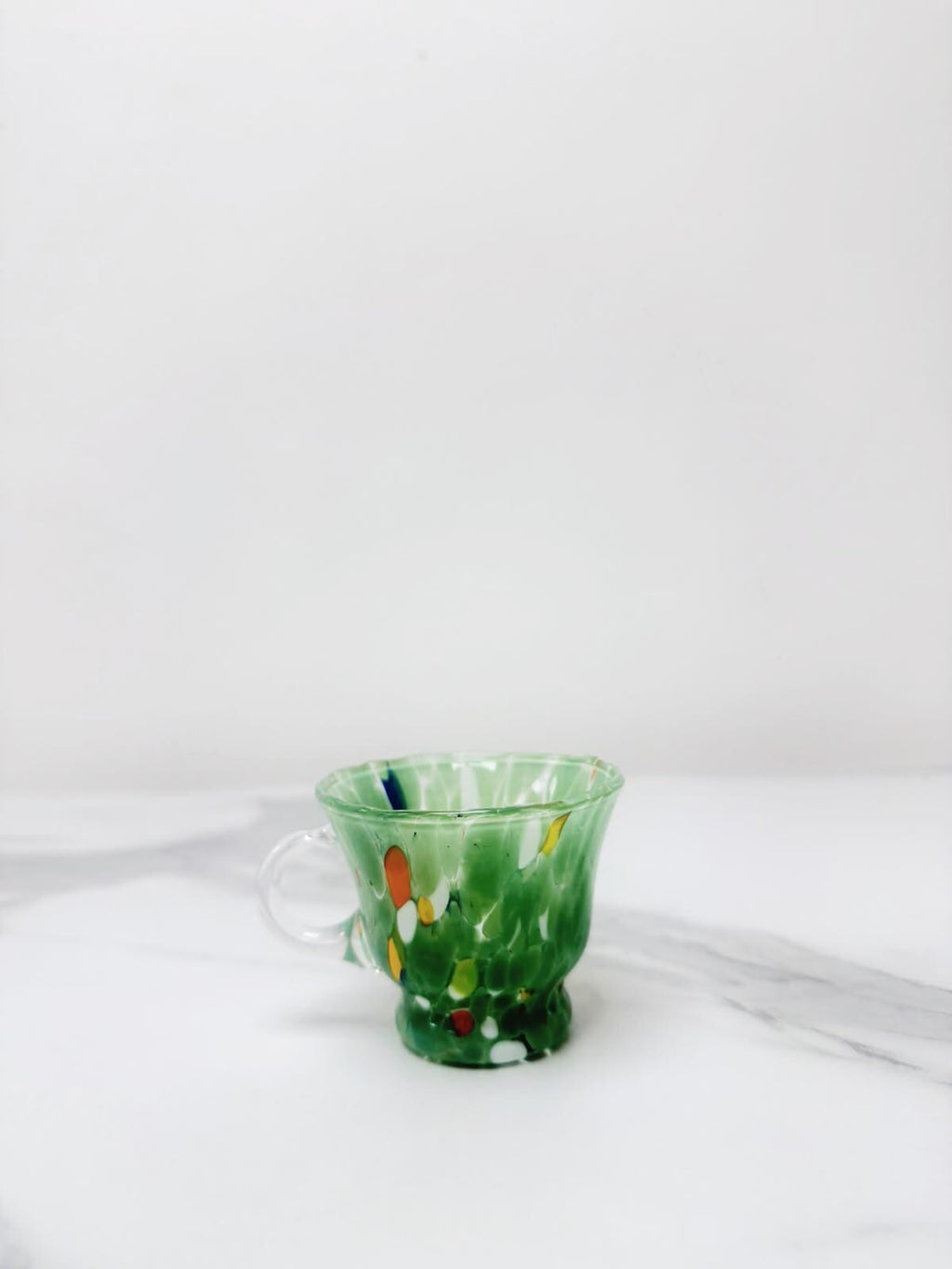 Murano Glass Mug | Certified Murano Glass | Made in Italy | Handmade Mug | Collection Campanella Caffè