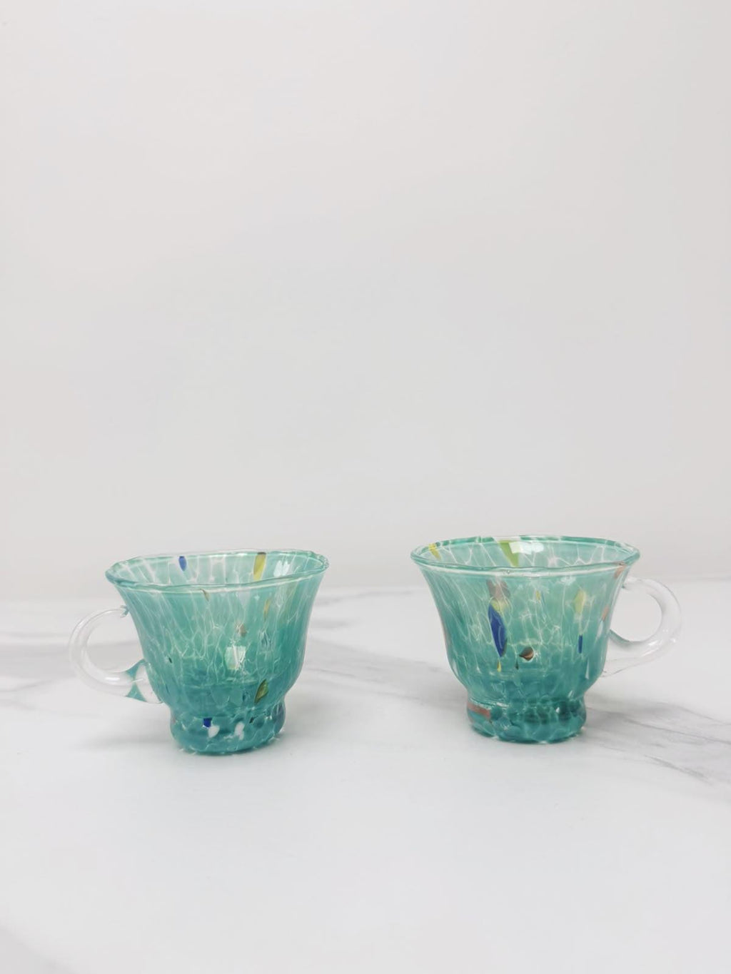 Murano Glass Mug | Certified Murano Glass | Made in Italy | Handmade Mug | Collection Campanella