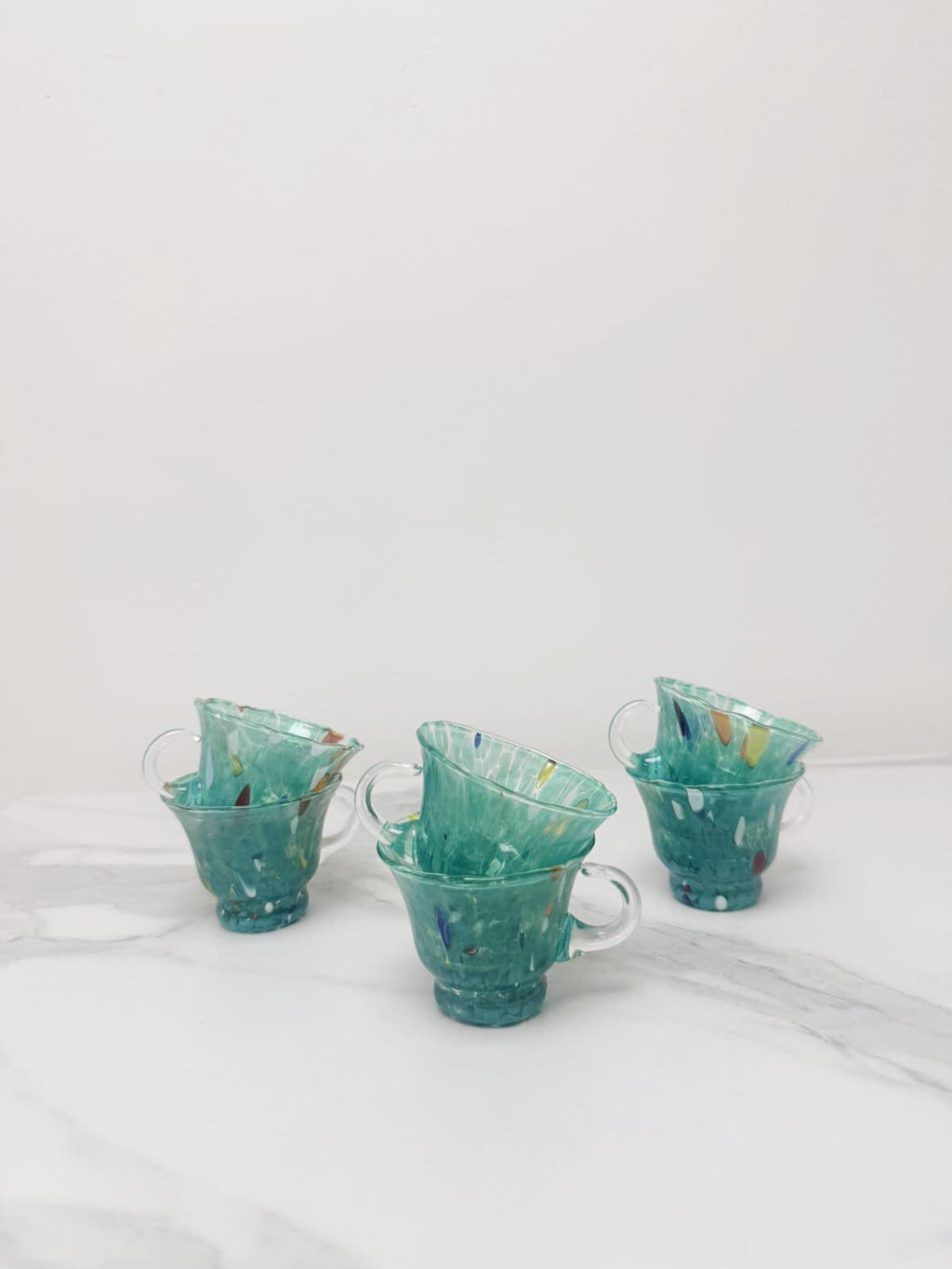 Murano Glass Mug | Certified Murano Glass | Made in Italy | Handmade Mug | Collection Campanella