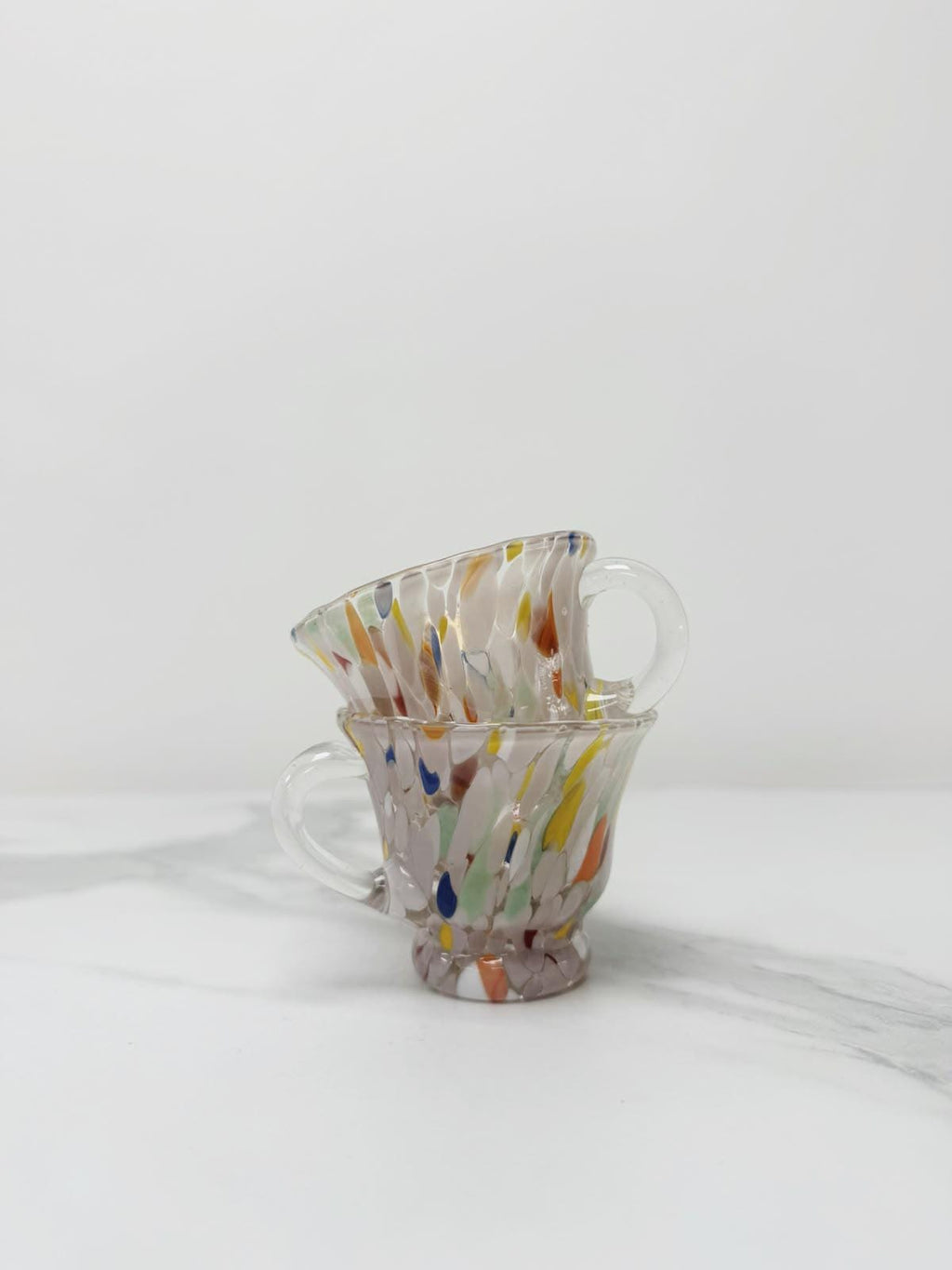 Murano Glass Mug | Certified Murano Glass | Made in Italy | Handmade Mug | Collection Campanella Caffè