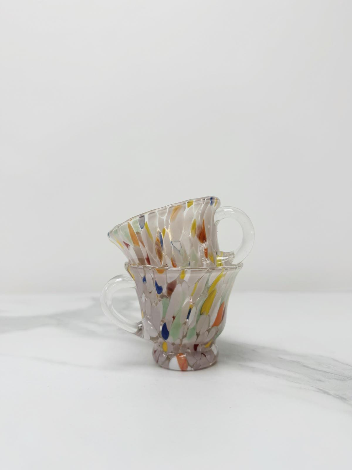 Murano Glass Mug | Certified Murano Glass | Made in Italy | Handmade Mug | Collection Campanella Caffè