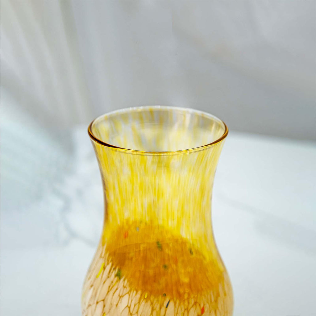 MurArt Vaso in Vetro di Murano Collezione Elegance Altezza 20 cm