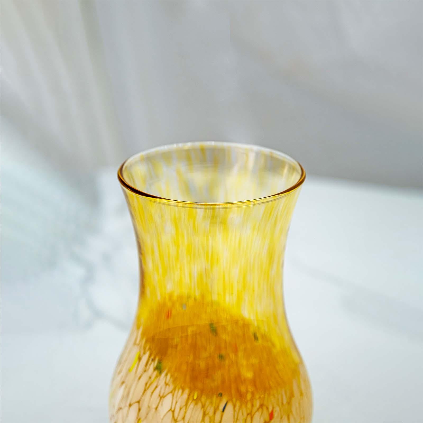MurArt Vaso in Vetro di Murano Collezione Elegance Altezza 20 cm