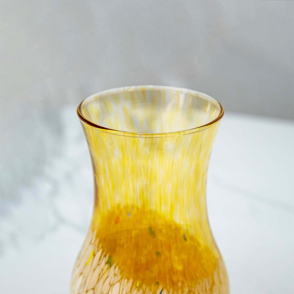 MurArt Vaso in Vetro di Murano Collezione Elegance Altezza 20 cm