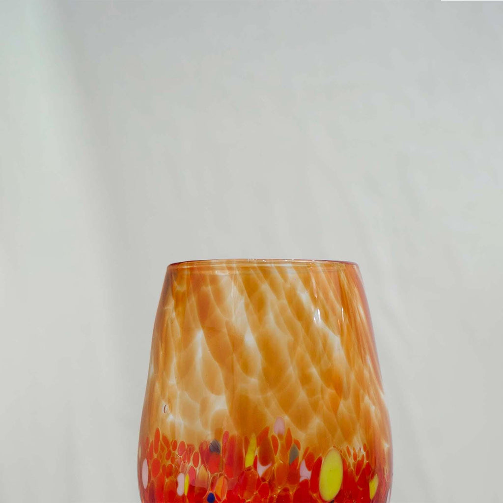MurArt Bicchieri in vetro di Murano Collezione Elegance Set da 6 bicchieri da 400ml
