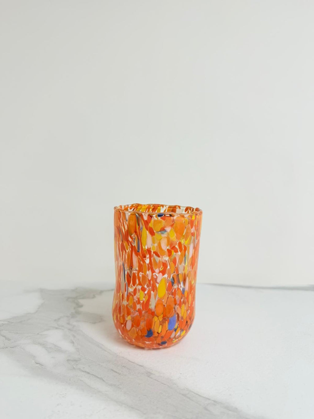 Murano Drinking Glass | Certified Murano Glass | Made in Italy | Water Glass | Collection Eleganza