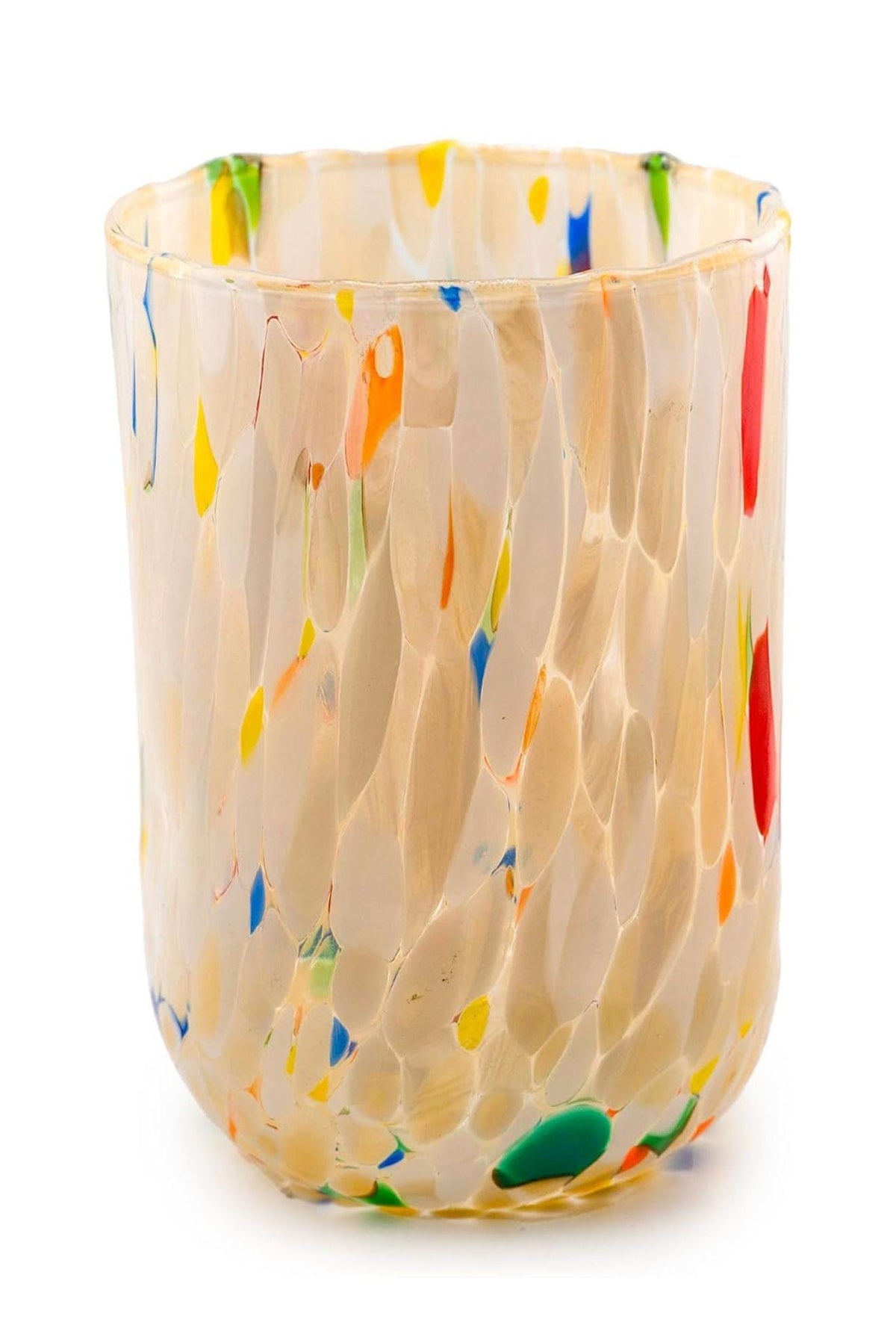 Murano Drinking Glass | Certified Murano Glass | Made in Italy | Water Glass | Collection Eleganza