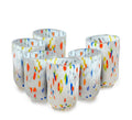 Murano Drinking Glass | Certified Murano Glass | Made in Italy | Water Glass | Collection Eleganza