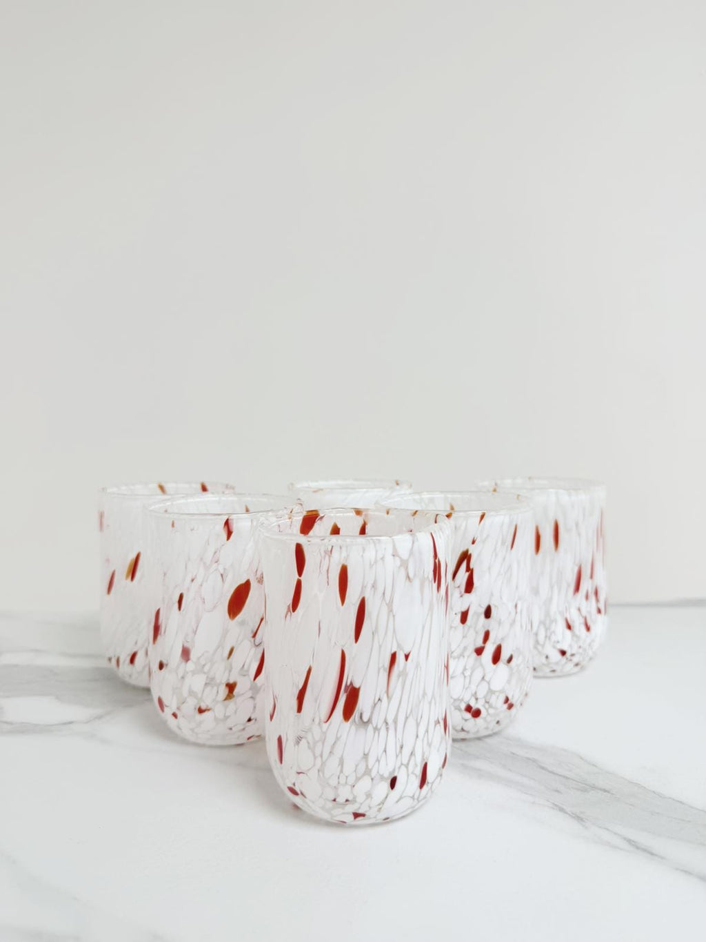 Murano Drinking Glass | Certified Murano Glass | Made in Italy | Water Glass | Collection Eleganza