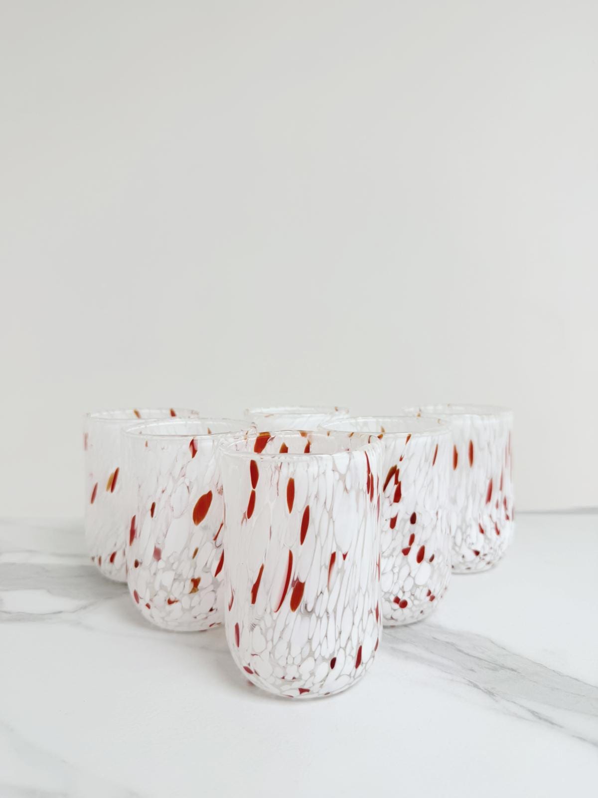Murano Drinking Glass | Certified Murano Glass | Made in Italy | Water Glass | Collection Eleganza