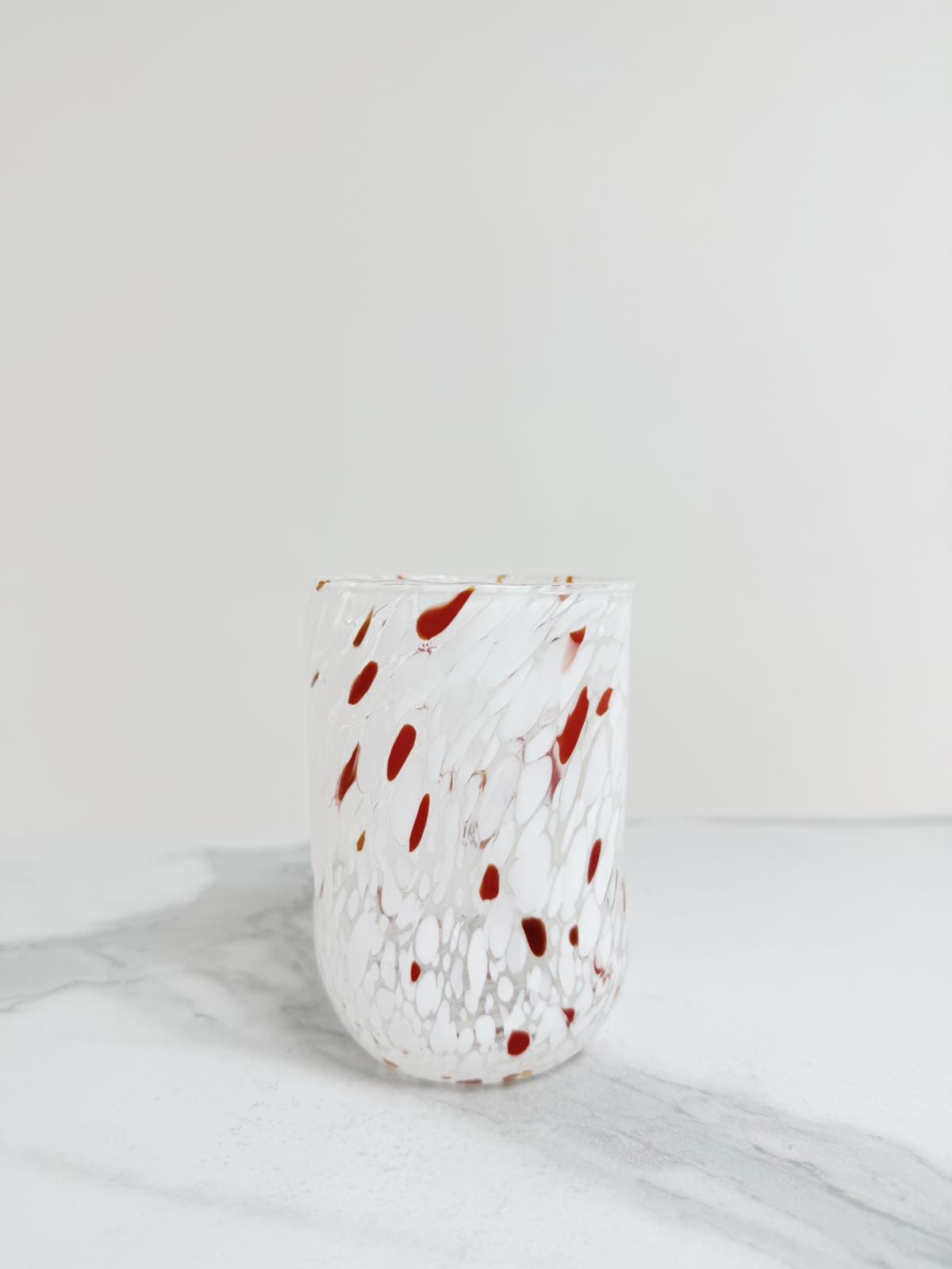 Murano Drinking Glass | Certified Murano Glass | Made in Italy | Water Glass | Collection Eleganza