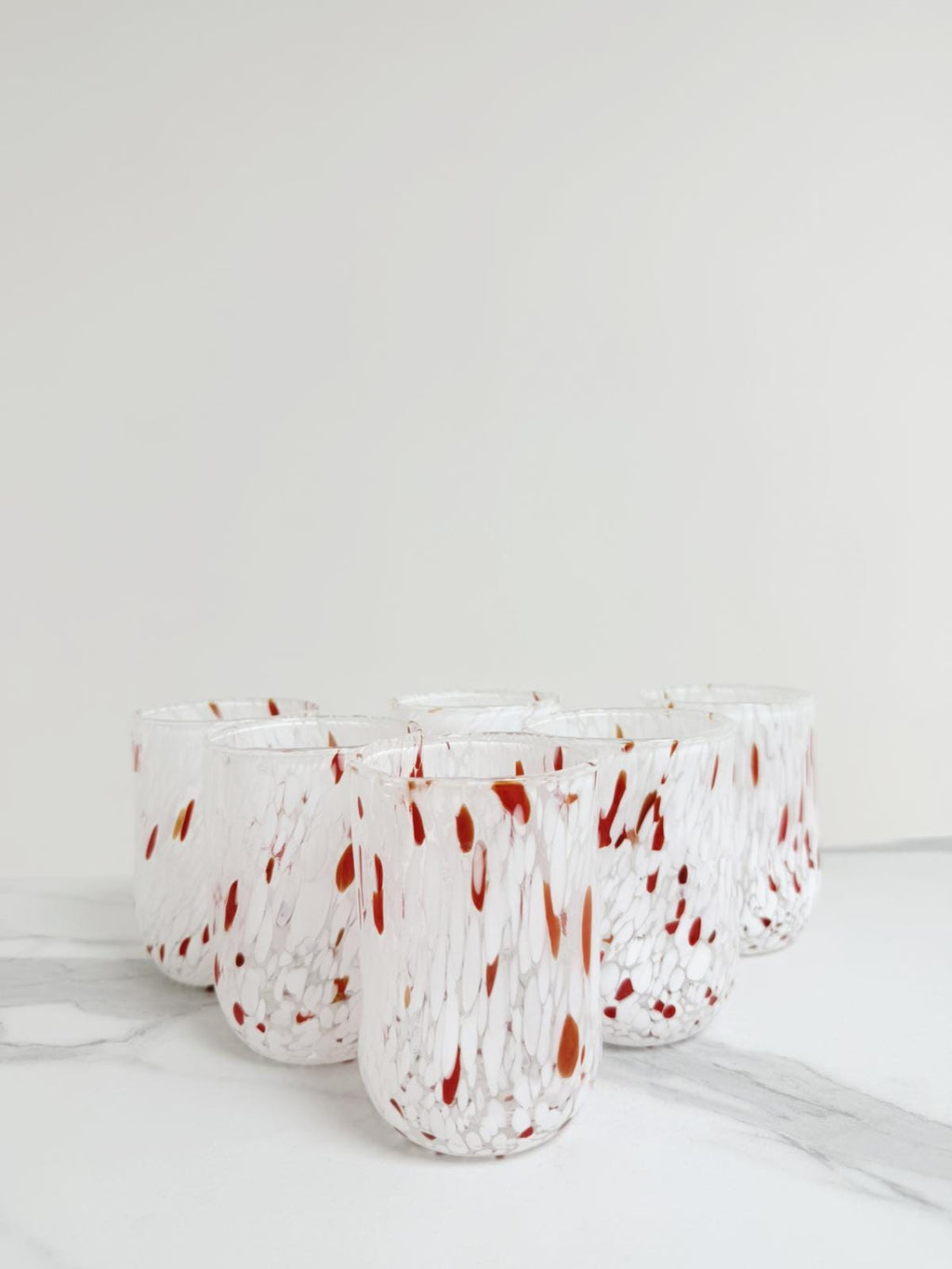 Murano Drinking Glass | Certified Murano Glass | Made in Italy | Water Glass | Collection Eleganza