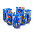 Murano Drinking Glass | Certified Murano Glass | Made in Italy | Water Glass | Collection Eleganza