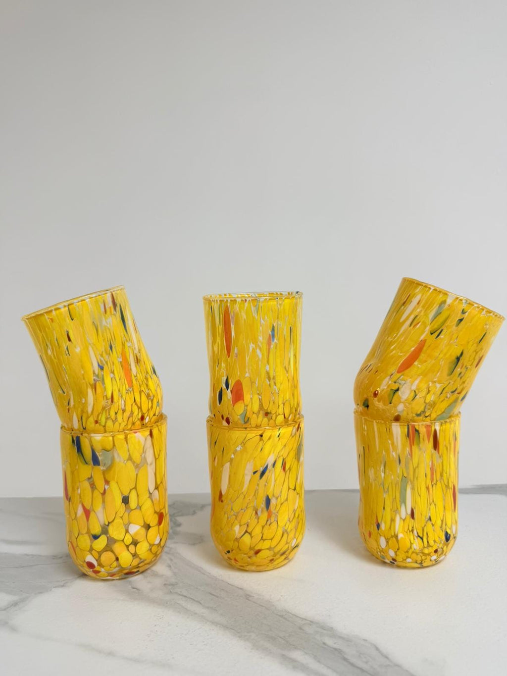 Murano Drinking Glass | Certified Murano Glass | Made in Italy | Water Glass | Collection Eleganza