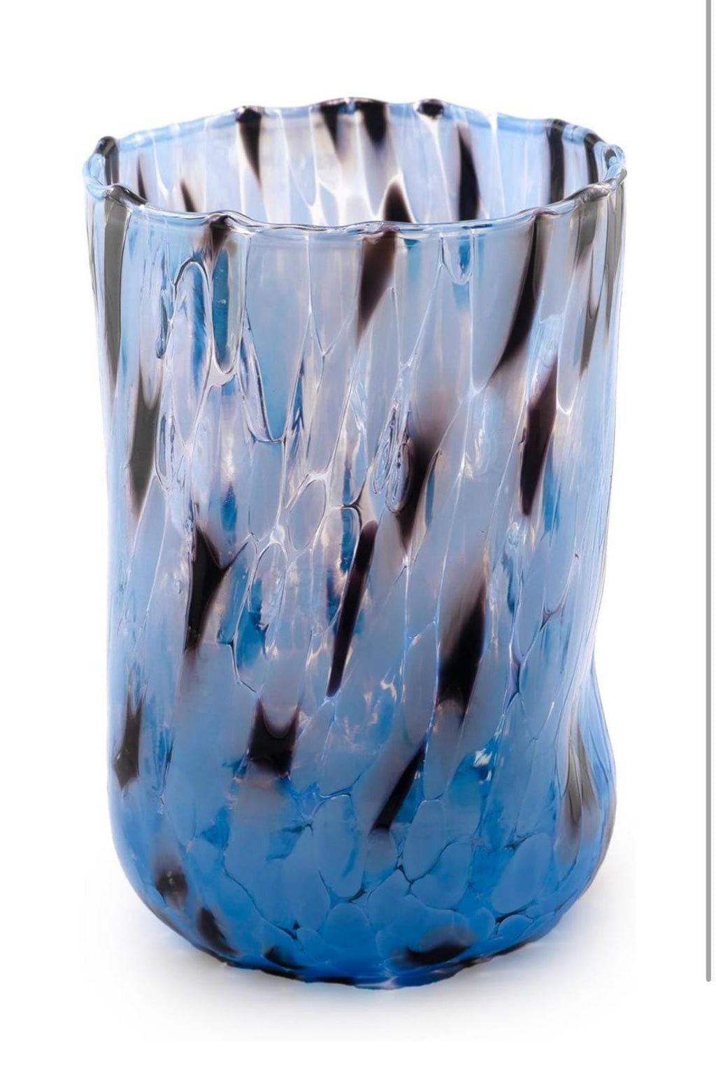 Murano Drinking Glass | Certified Murano Glass | Made in Italy | Water Glass | Collection Eleganza