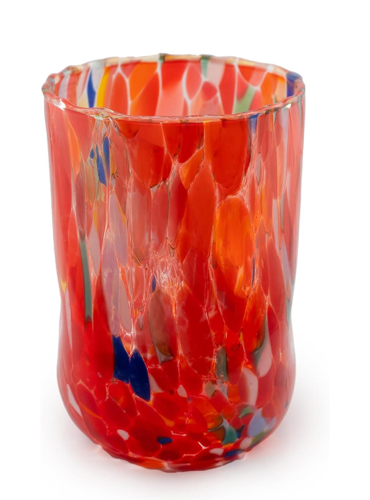 Murano Drinking Glass | Certified Murano Glass | Made in Italy | Water Glass | Collection Eleganza