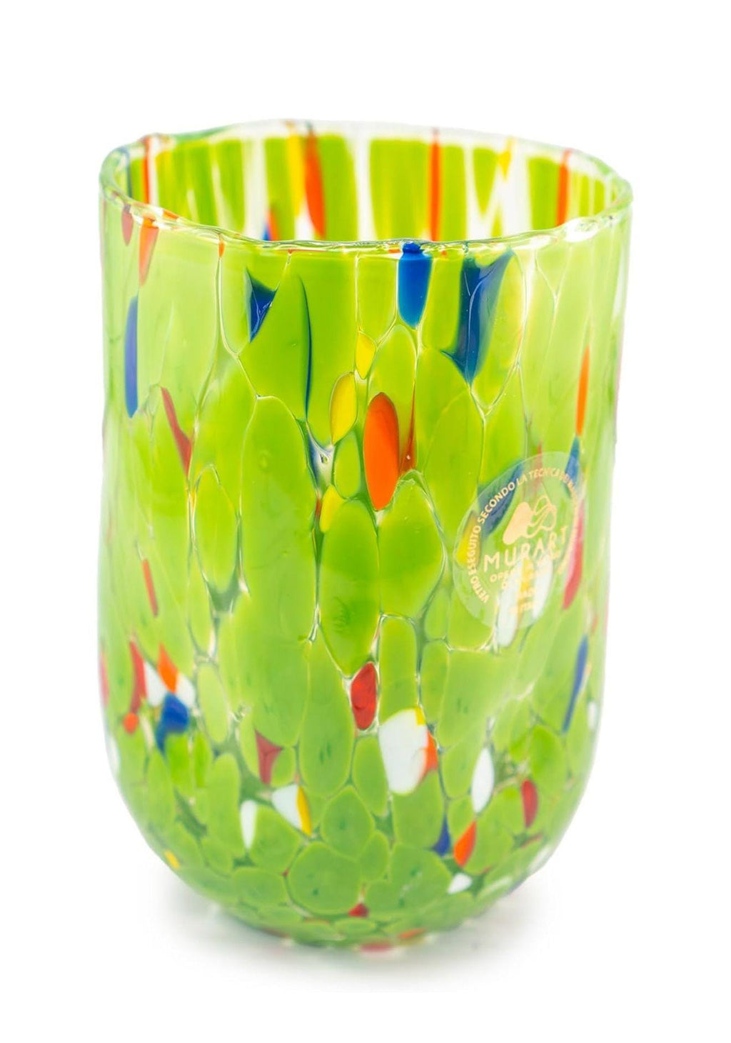 Murano Drinking Glass | Certified Murano Glass | Made in Italy | Water Glass | Collection Eleganza