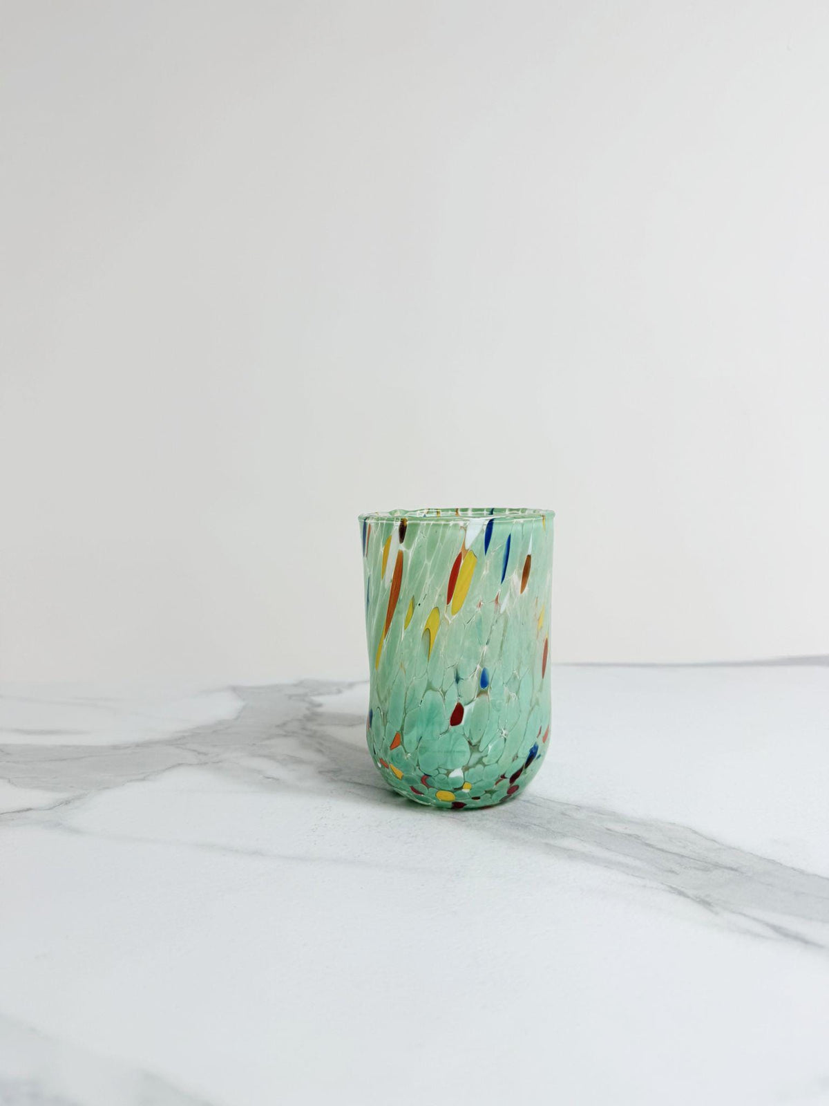 Murano Drinking Glass | Certified Murano Glass | Made in Italy | Water Glass | Collection Eleganza
